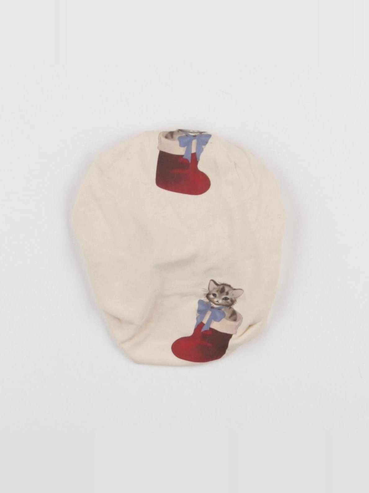 Konges slojd - bonnet beige (état neuf) - 6/9 mois