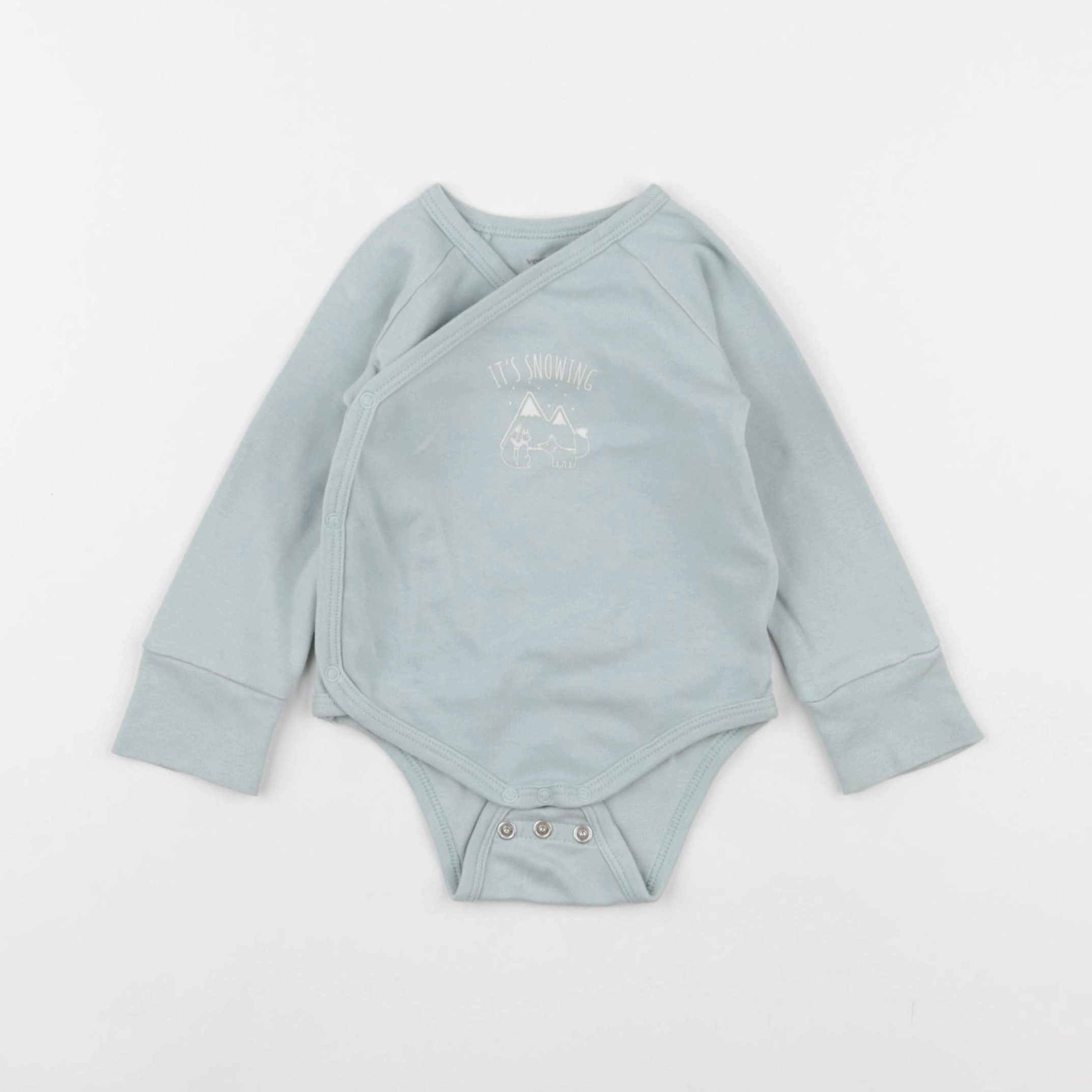 Vertbaudet - body vert - 9 mois