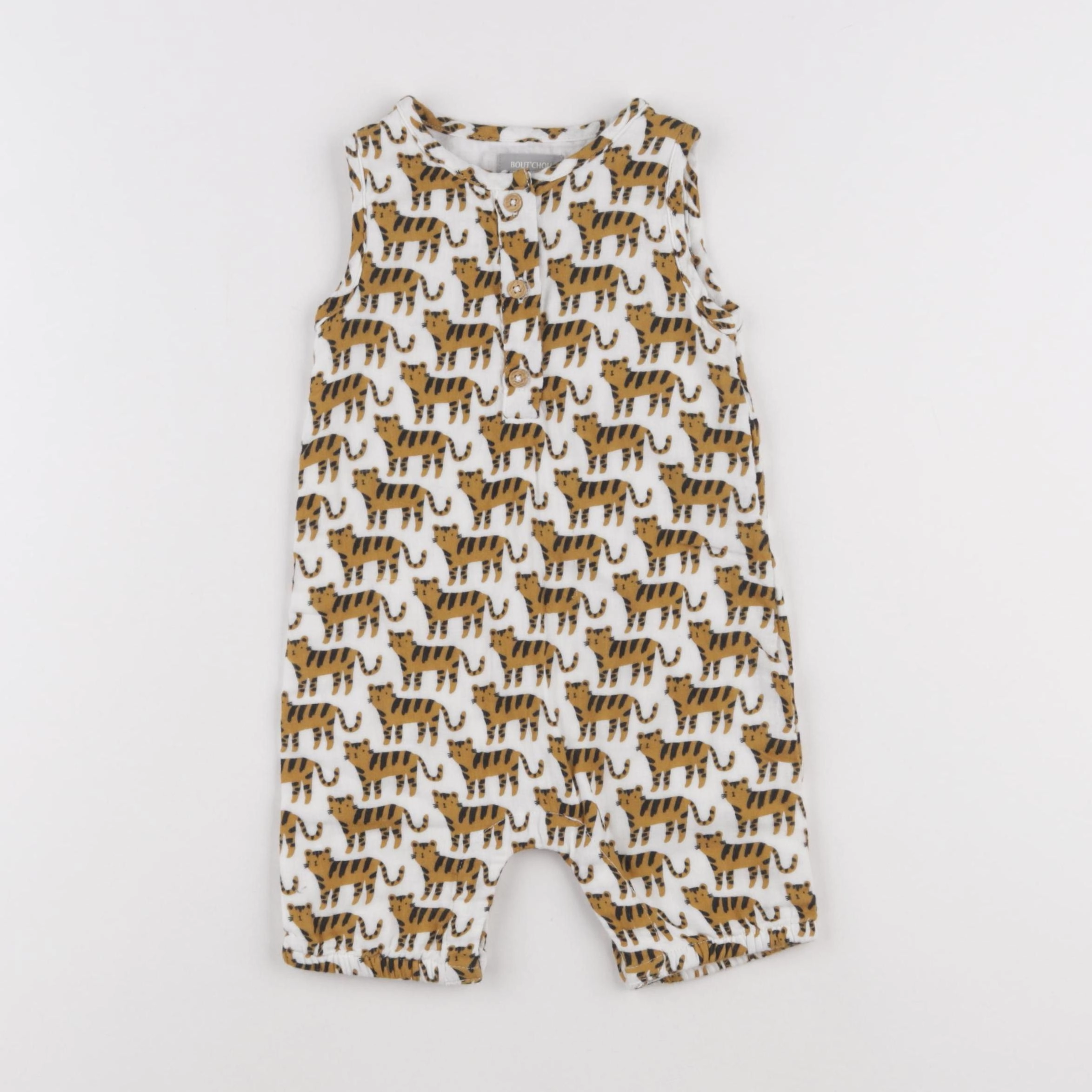 Boutchou - combinaison marron - 9 mois