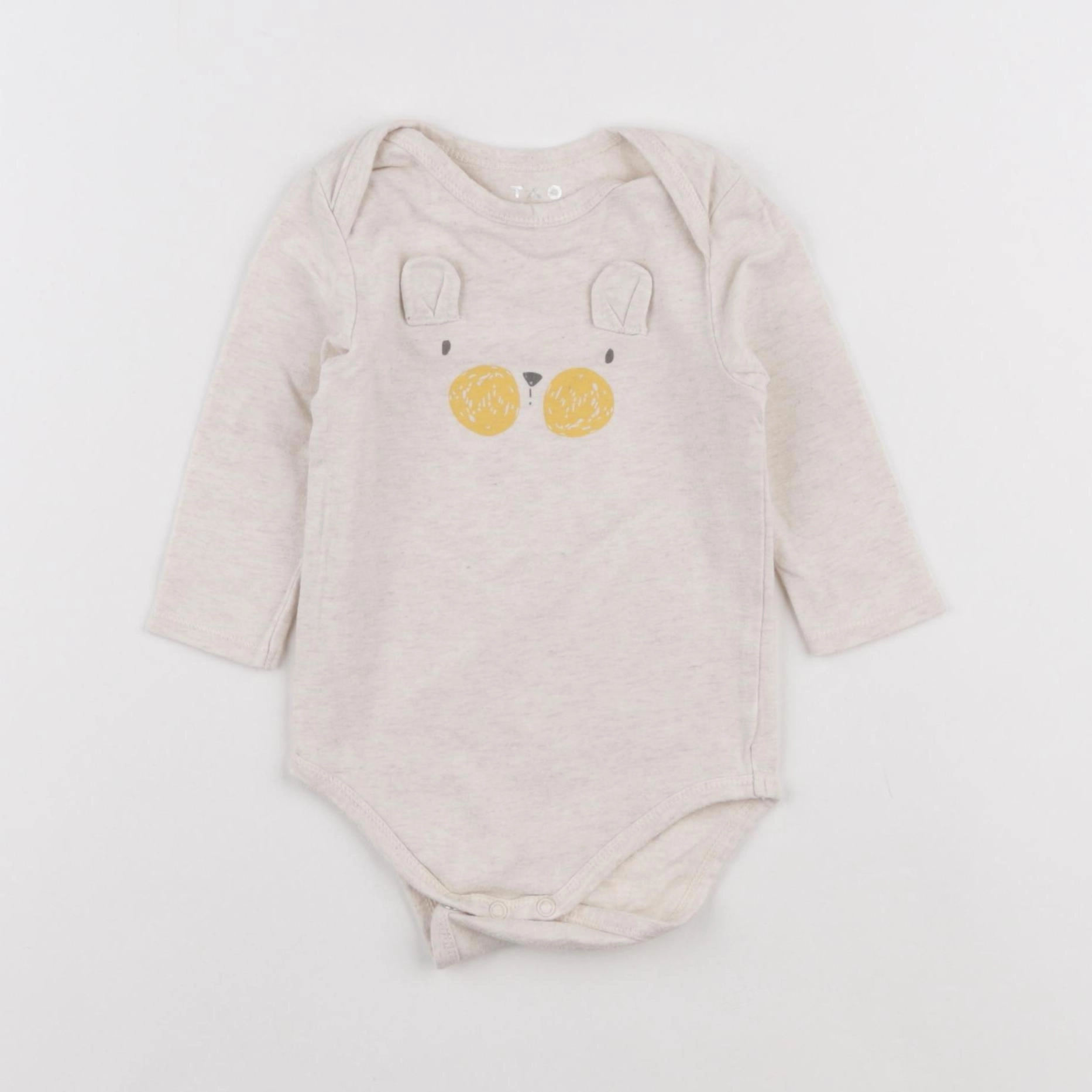 Tape à l'oeil - body beige - 9 mois