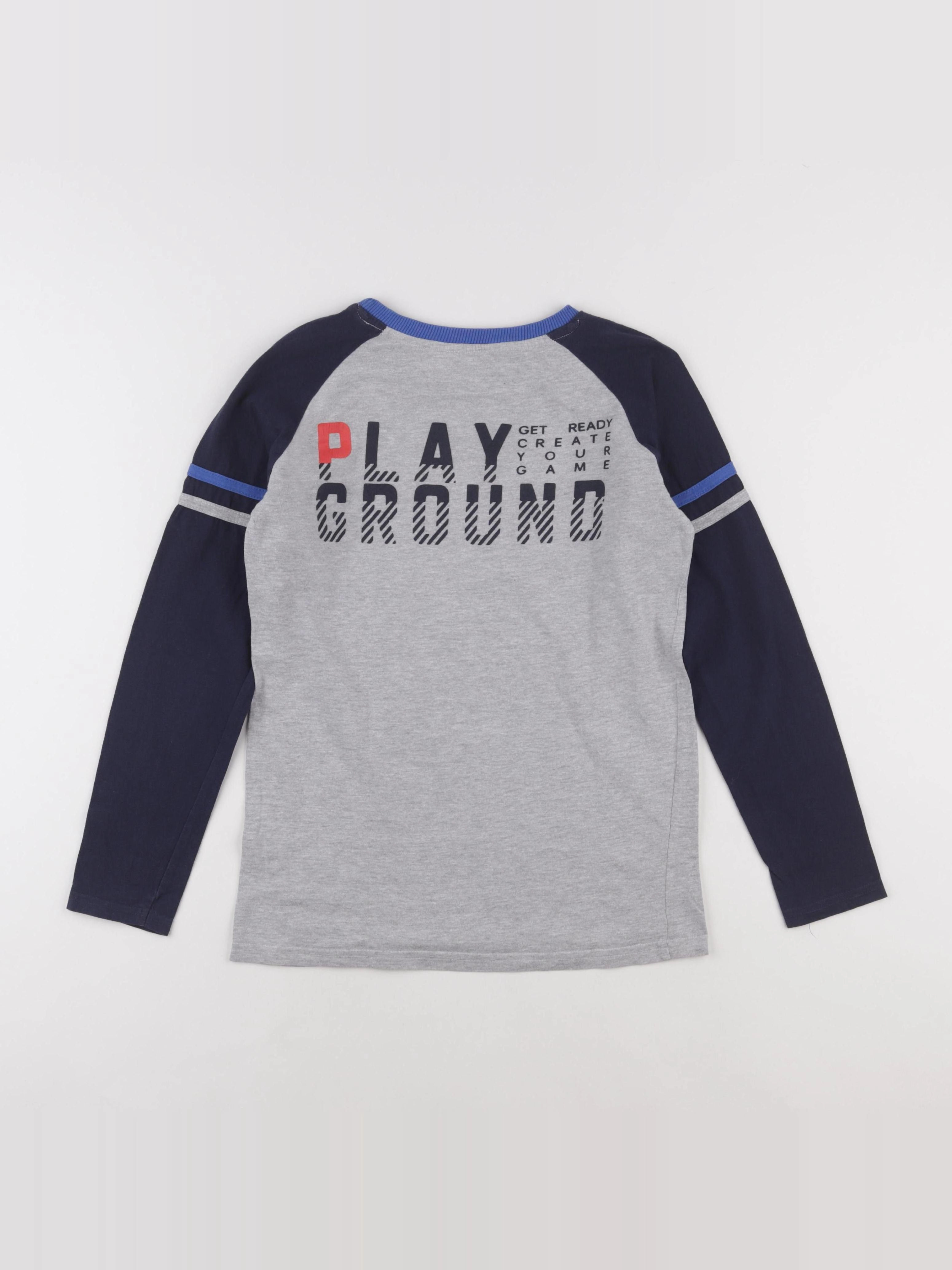 Vertbaudet - tee-shirt gris - 12 ans