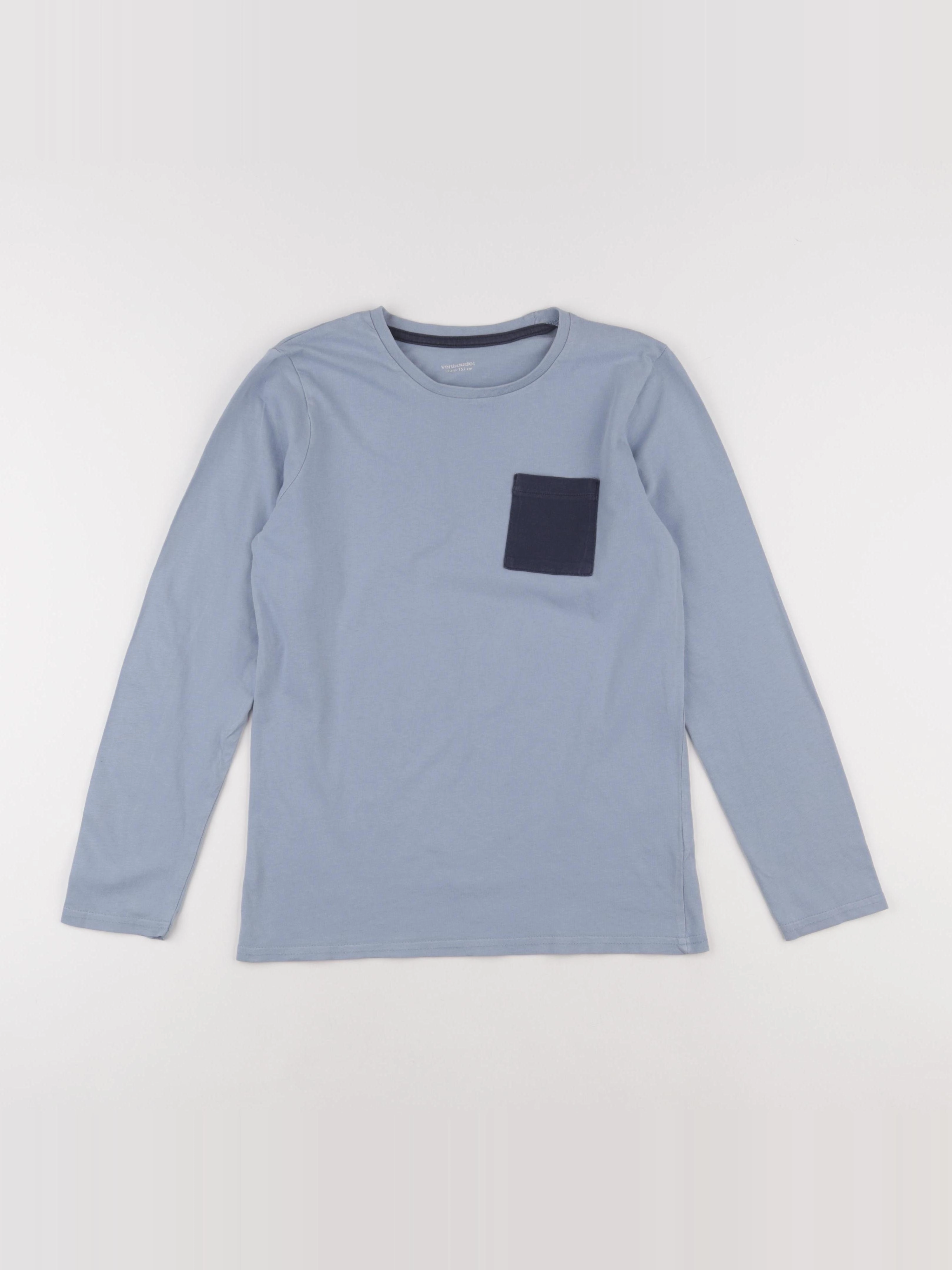 Vertbaudet - tee-shirt bleu - 12 ans