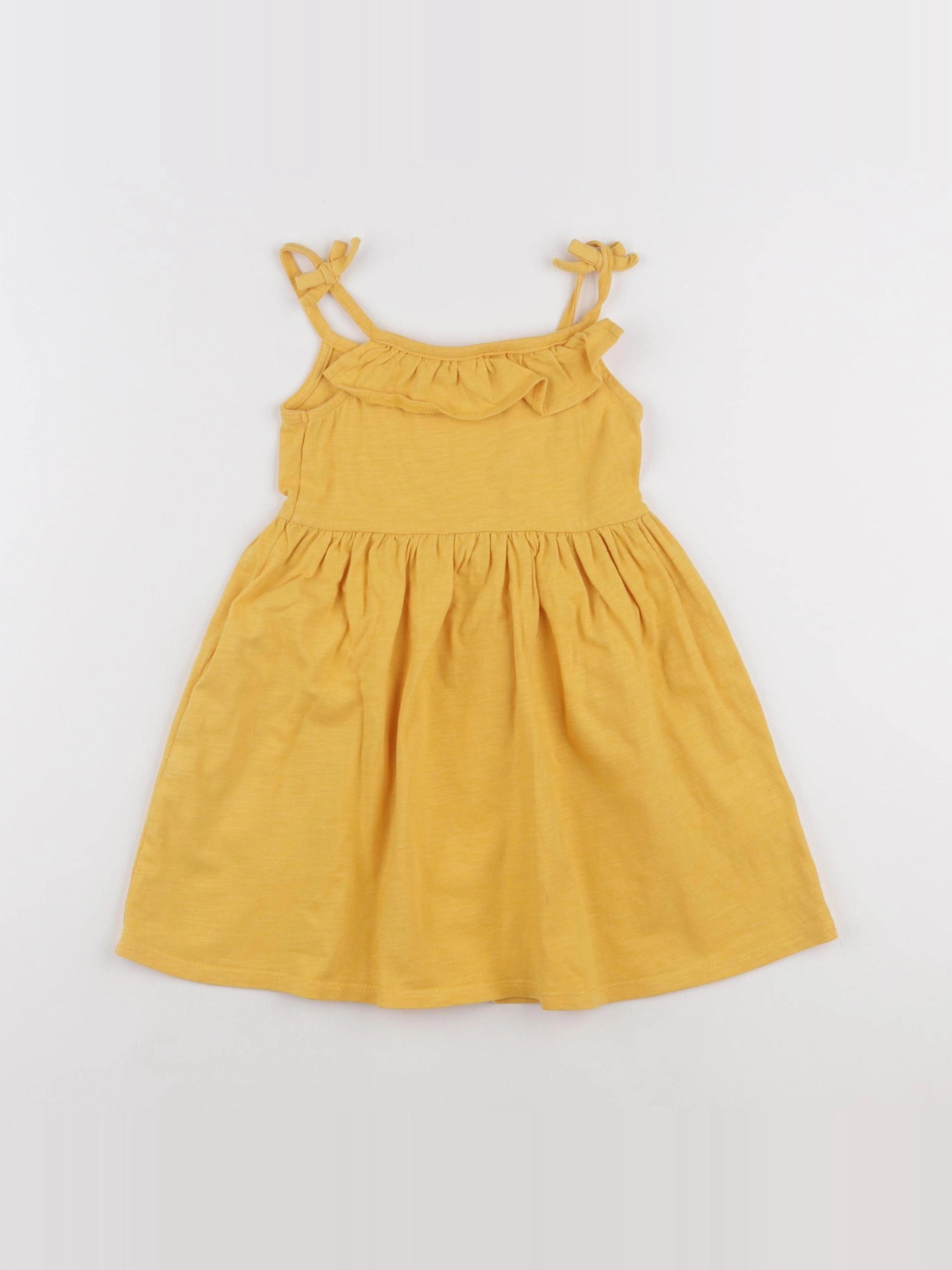 Vertbaudet - robe jaune - 3 ans