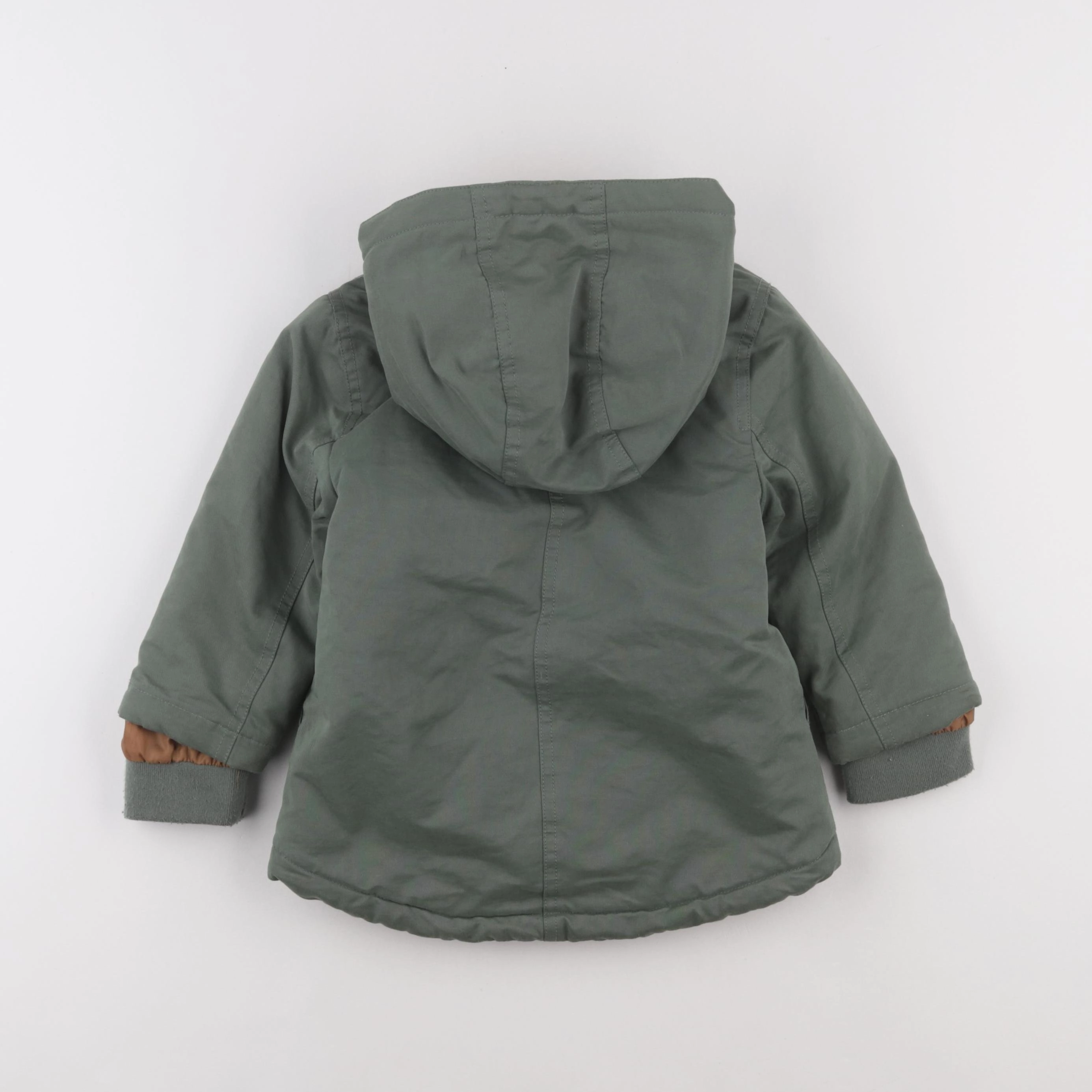 Vertbaudet - parka vert - 3 ans