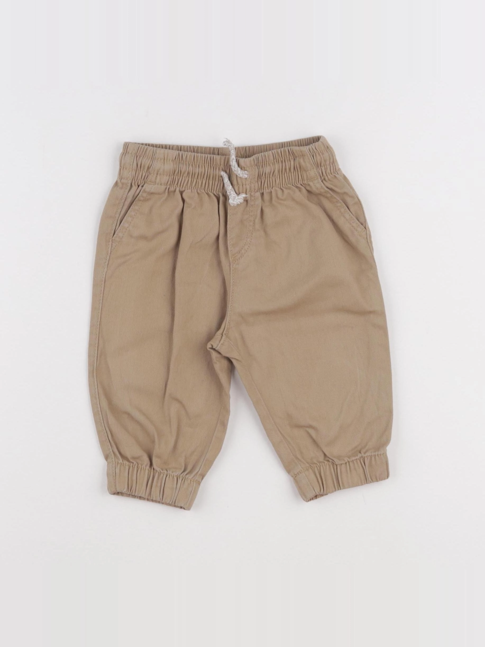 H&M - pantalon beige - 3/6 mois