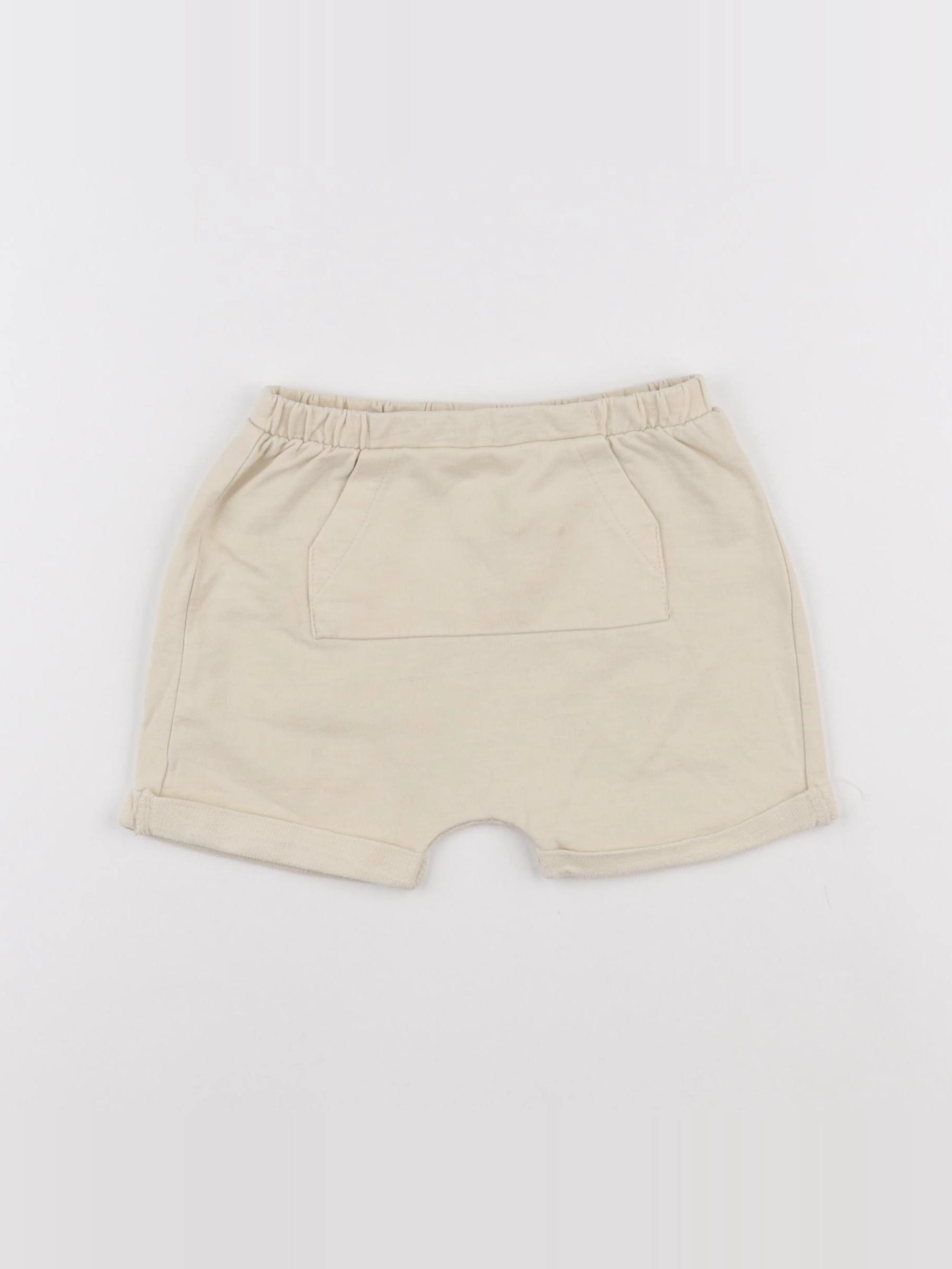 Vertbaudet - short beige - 12 mois