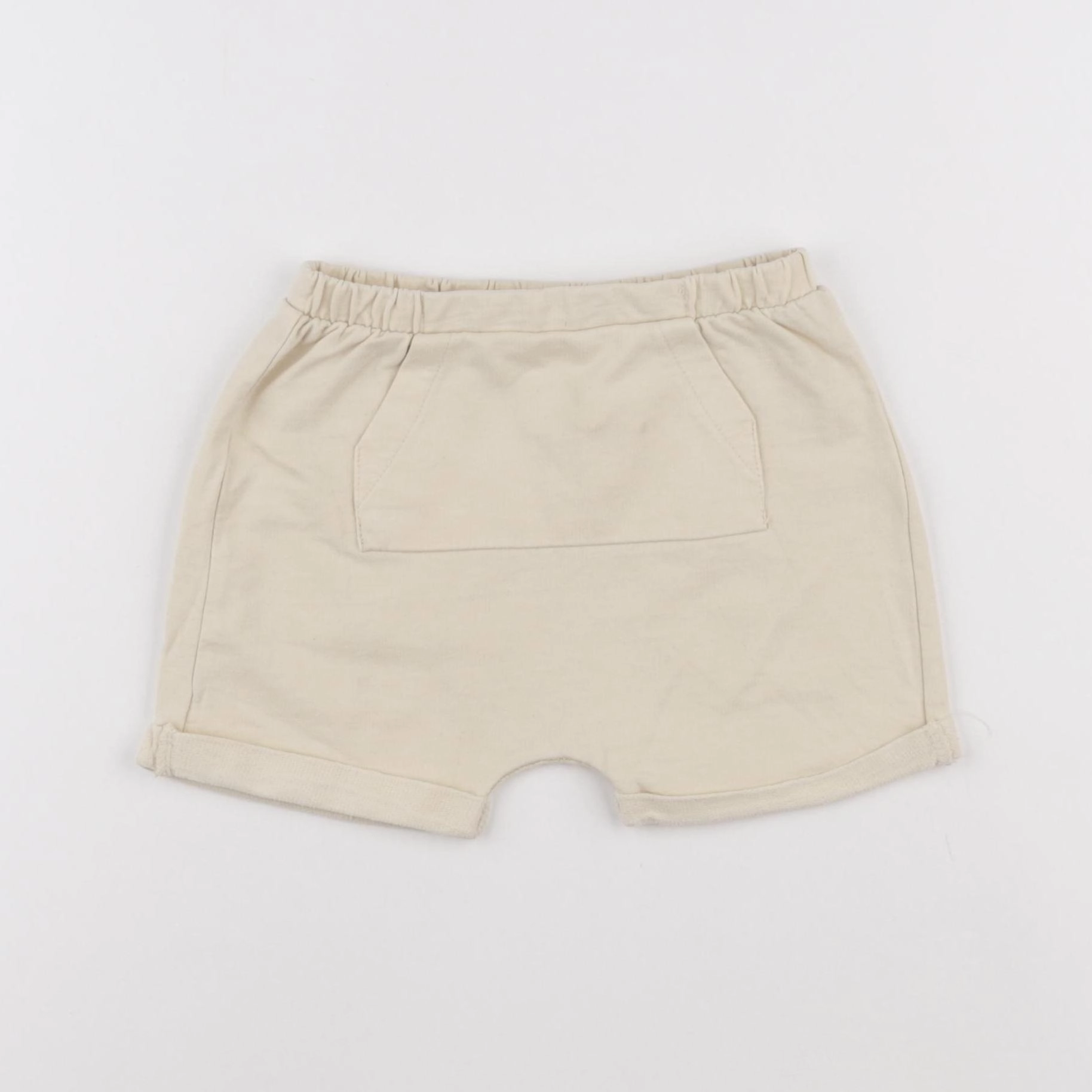Vertbaudet - short beige - 12 mois