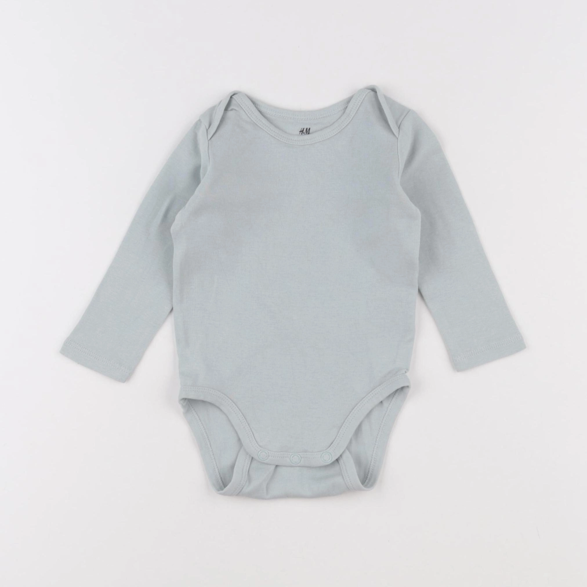 H&M - body vert - 3/6 mois