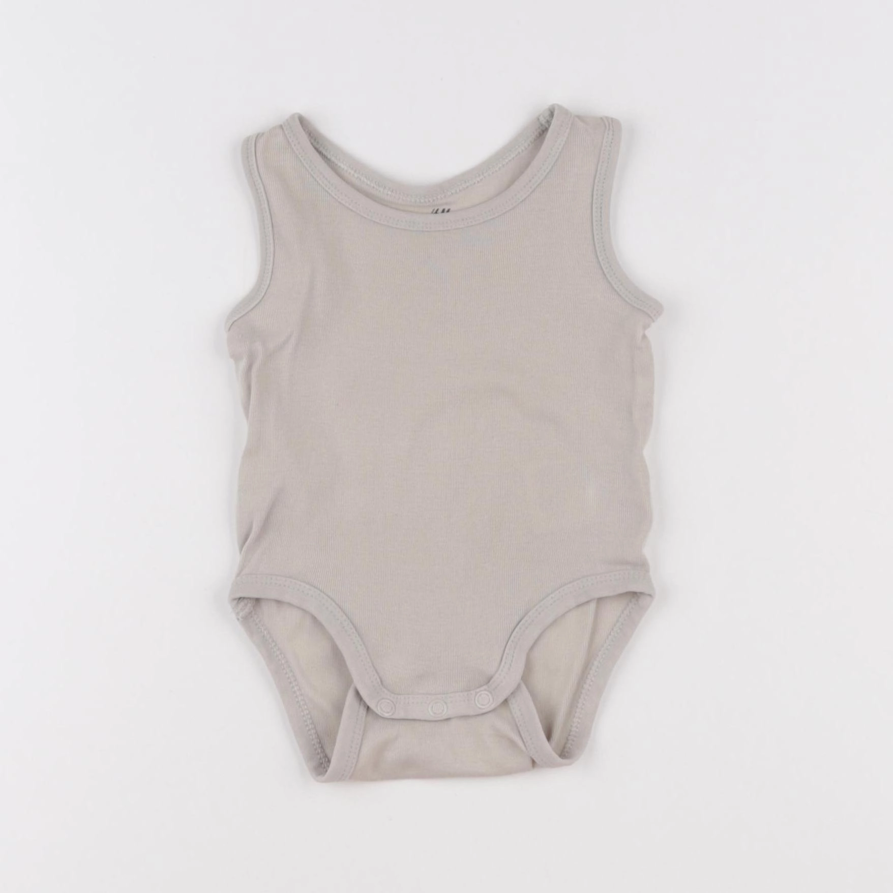 H&M - body beige - 3/6 mois