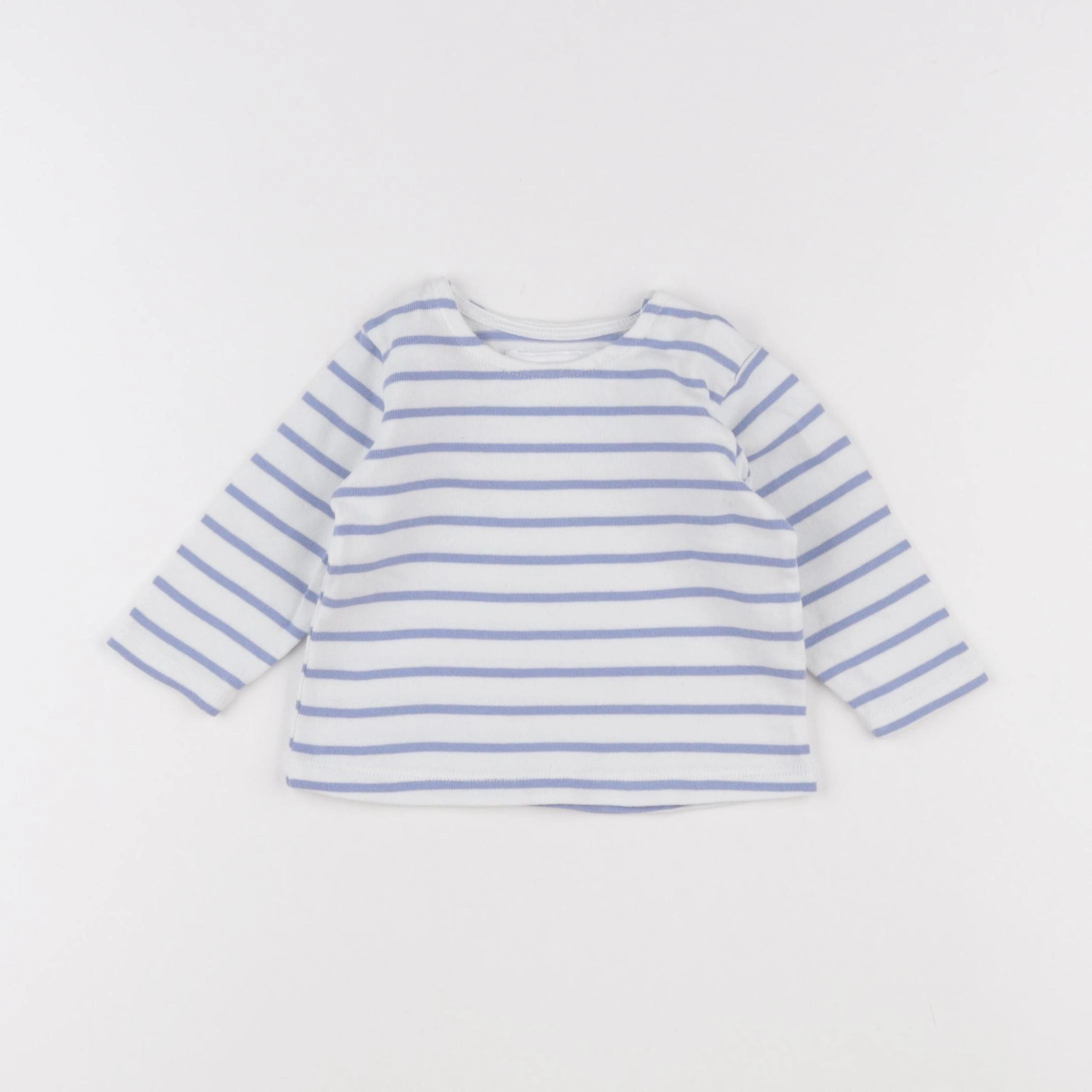 Zara - tee-shirt bleu - 3/6 mois