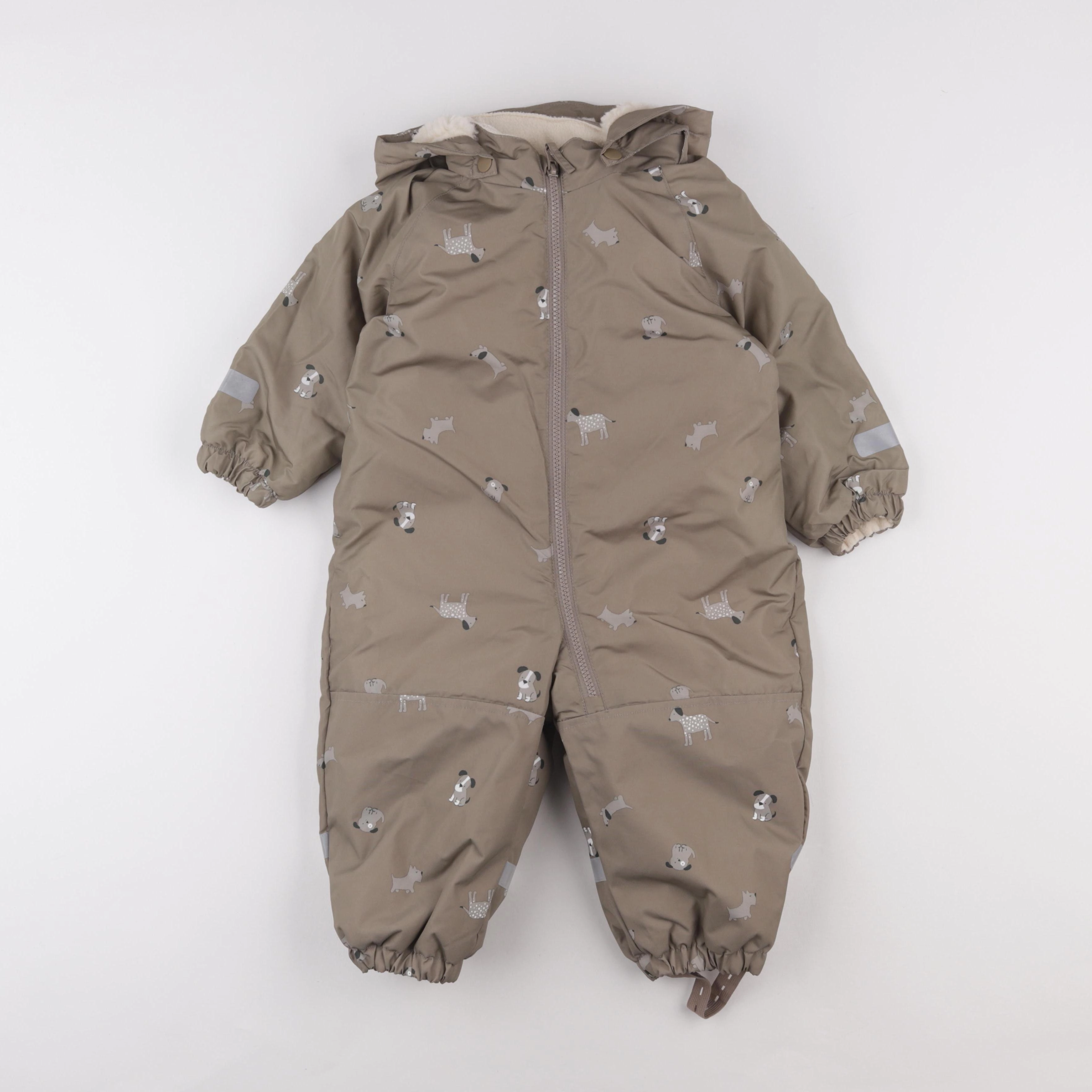H&M - combi-pilote vert - 12/18 mois