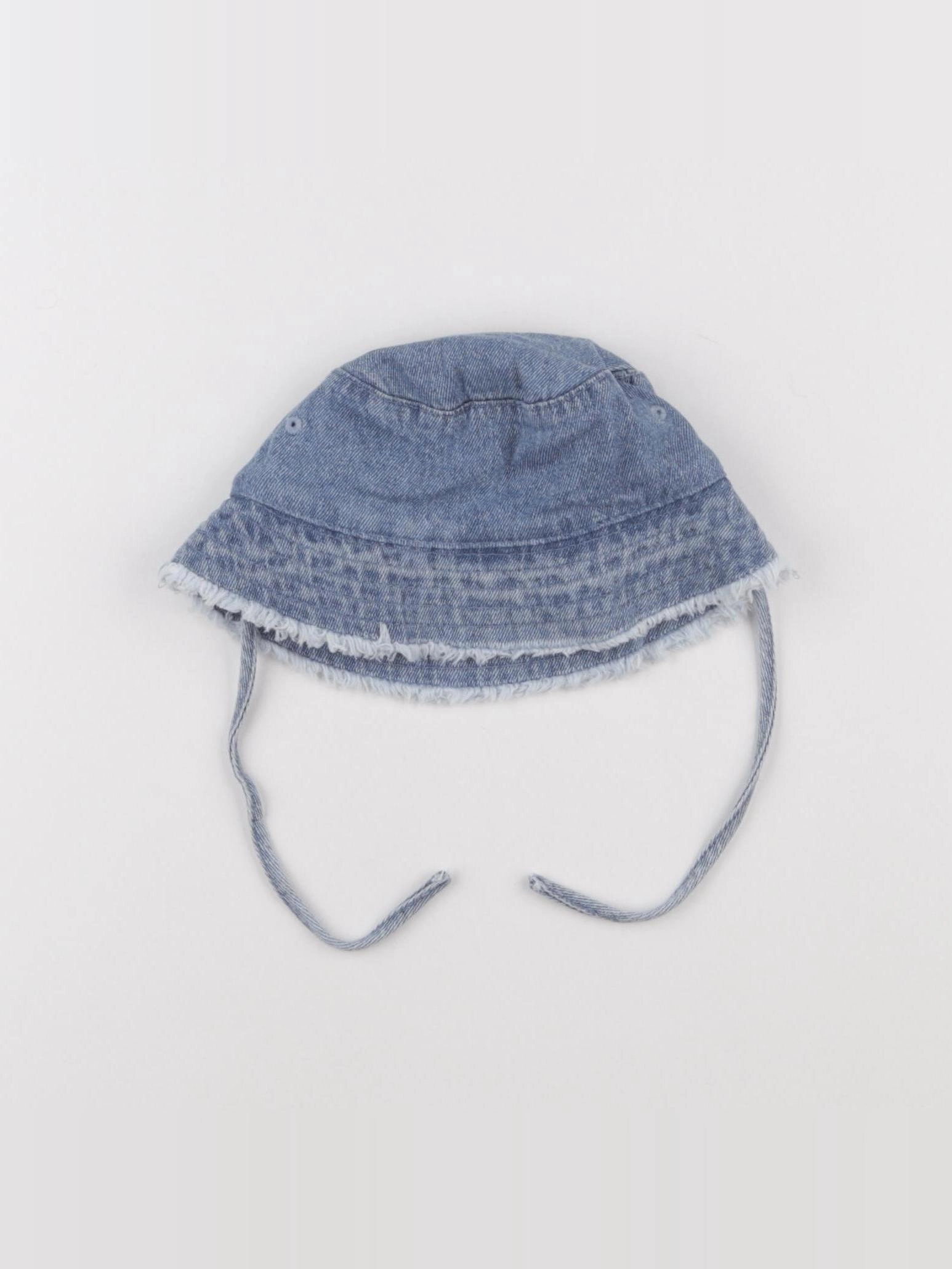 H&M - chapeau bleu - 3/6 mois