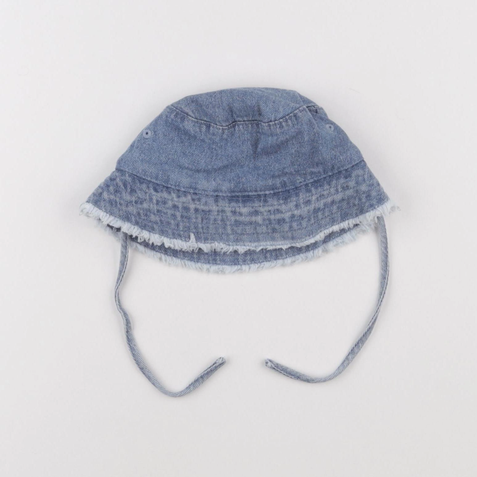 H&M - chapeau bleu - 3/6 mois