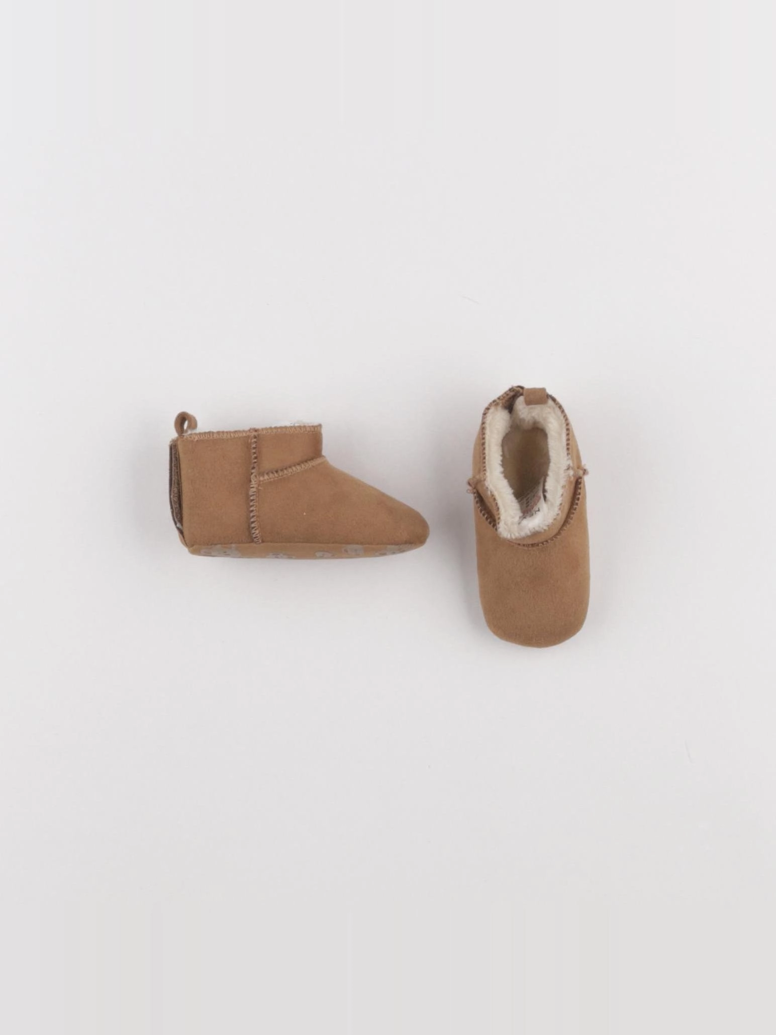 Next - chaussons marron - pointure 18/19
