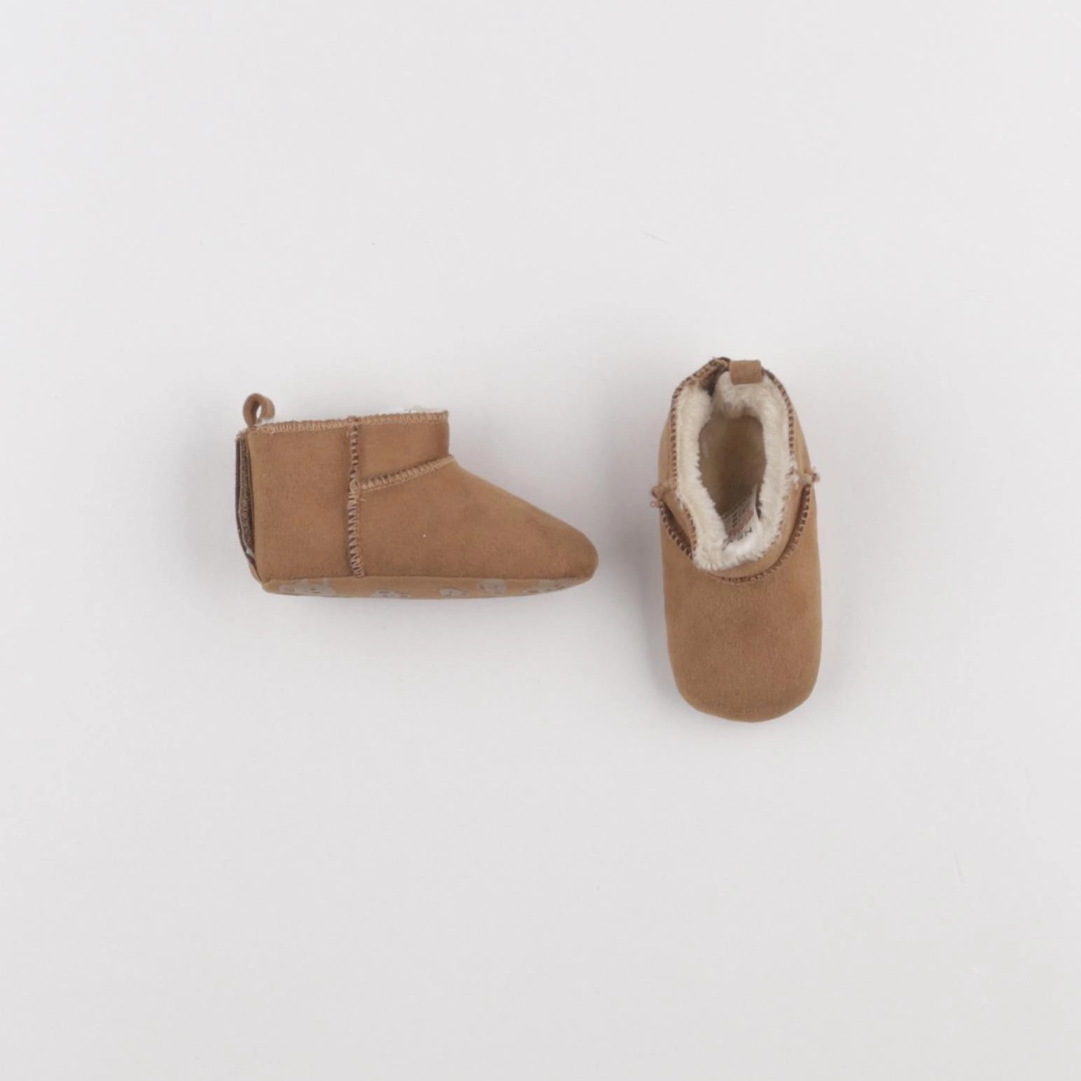 Next - chaussons marron - pointure 18/19