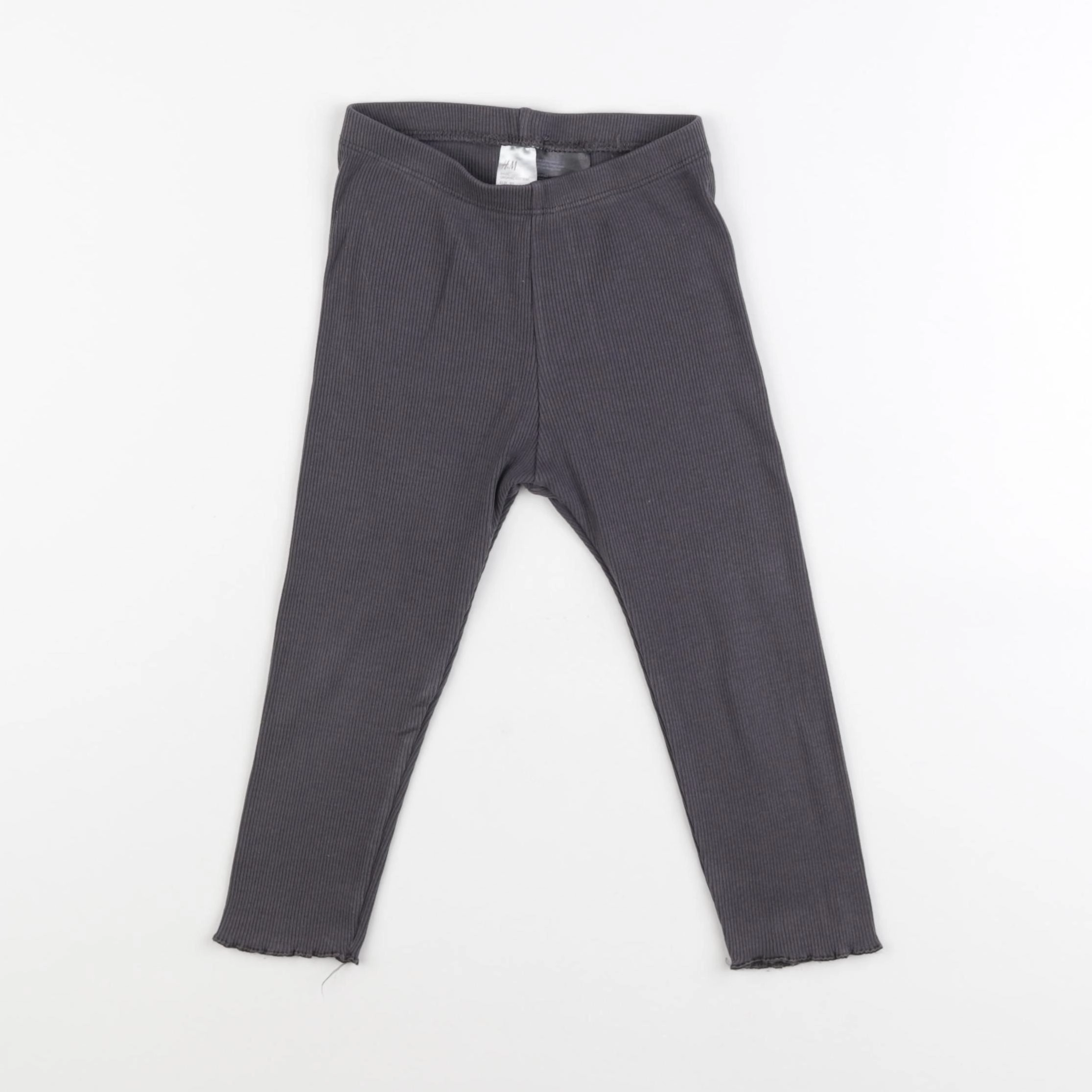 H&M - legging gris - 18/24 mois