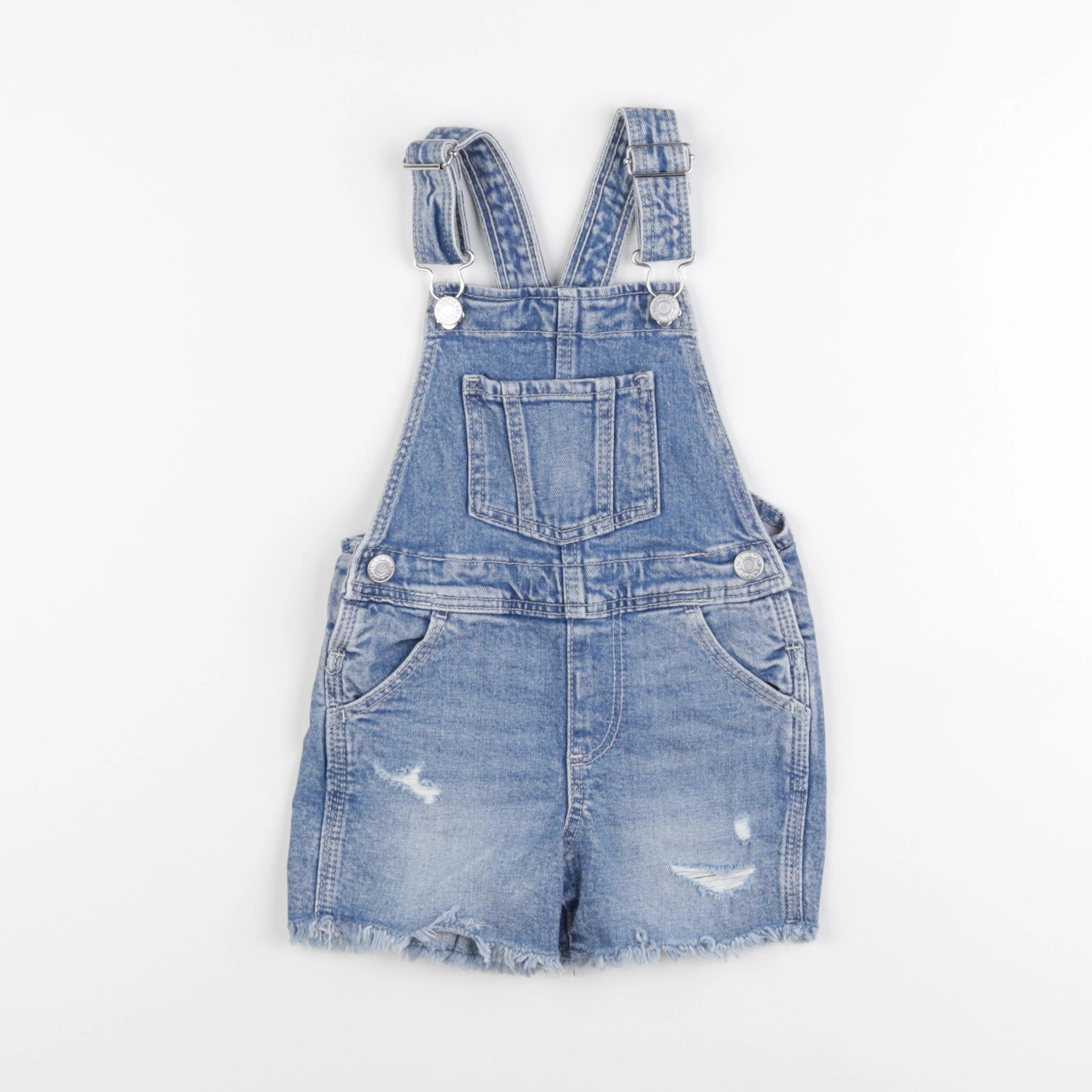H&M - salopette bleu - 18/24 mois