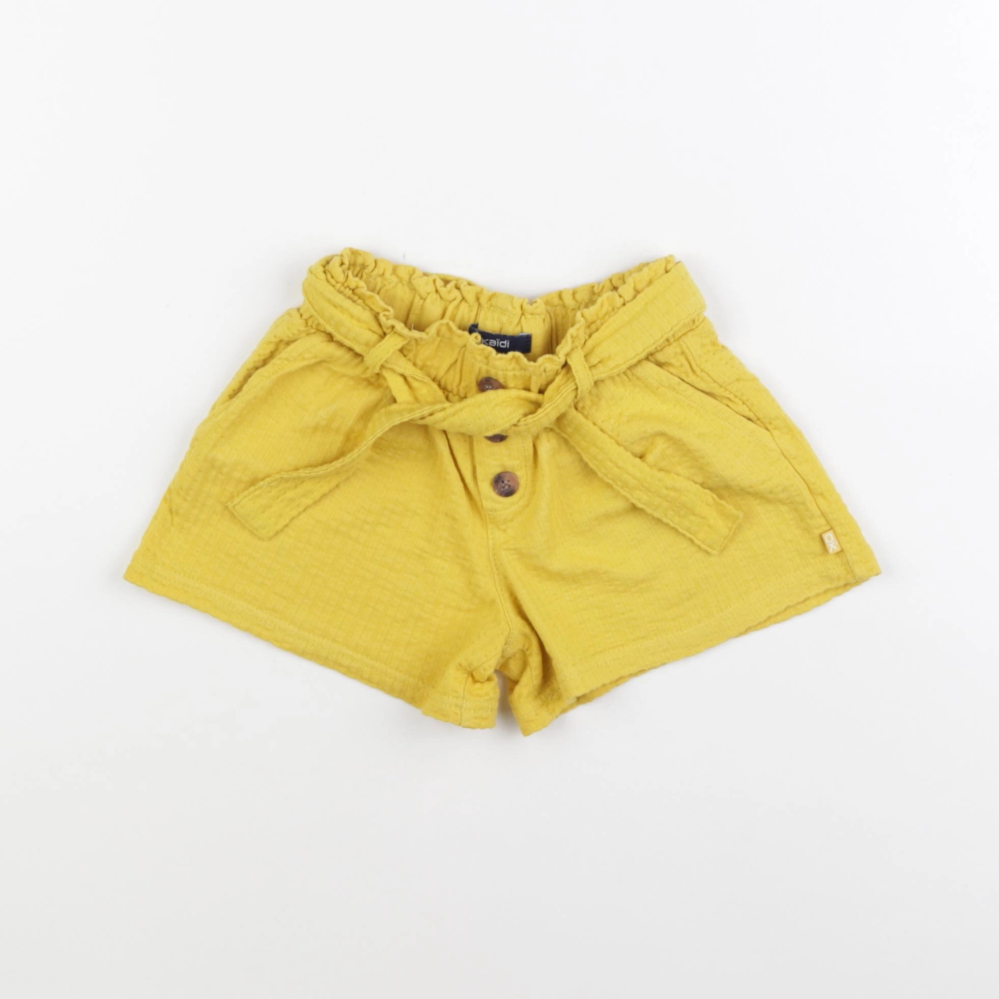 Okaidi - short jaune - 3 ans