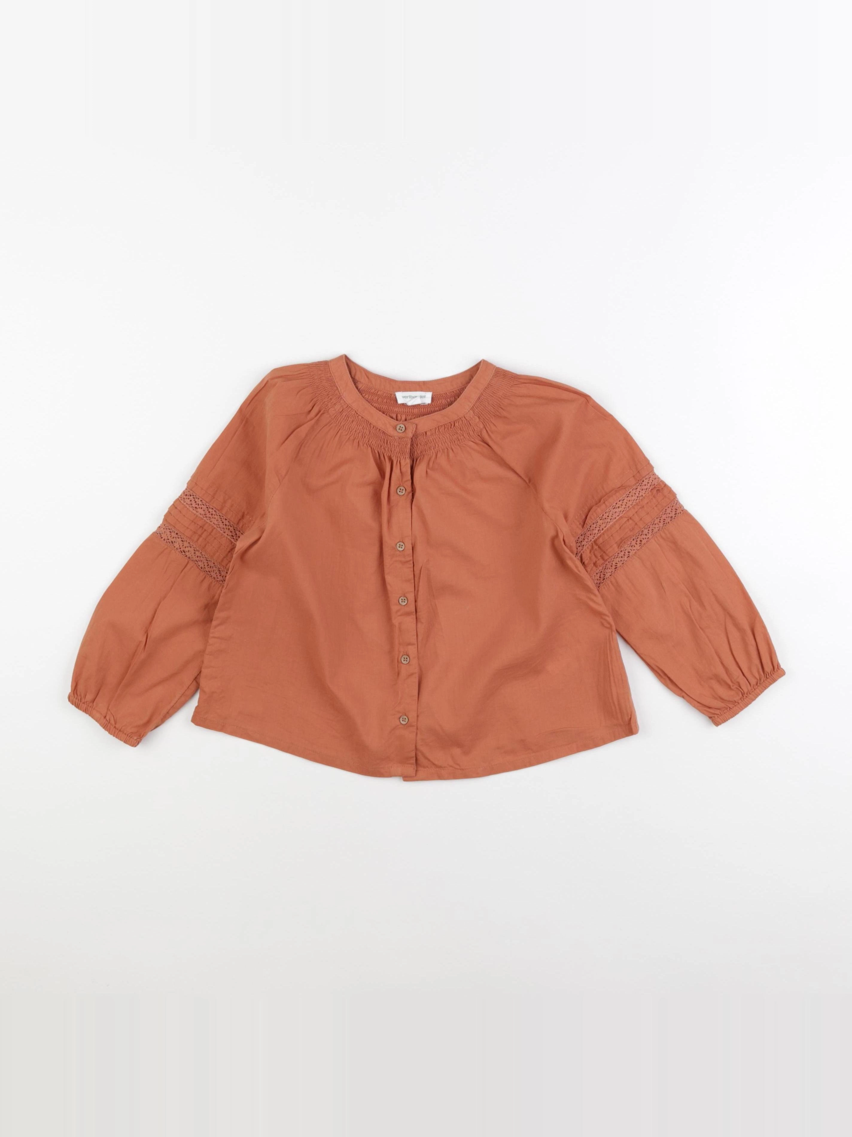 Vertbaudet - blouse orange - 36 mois