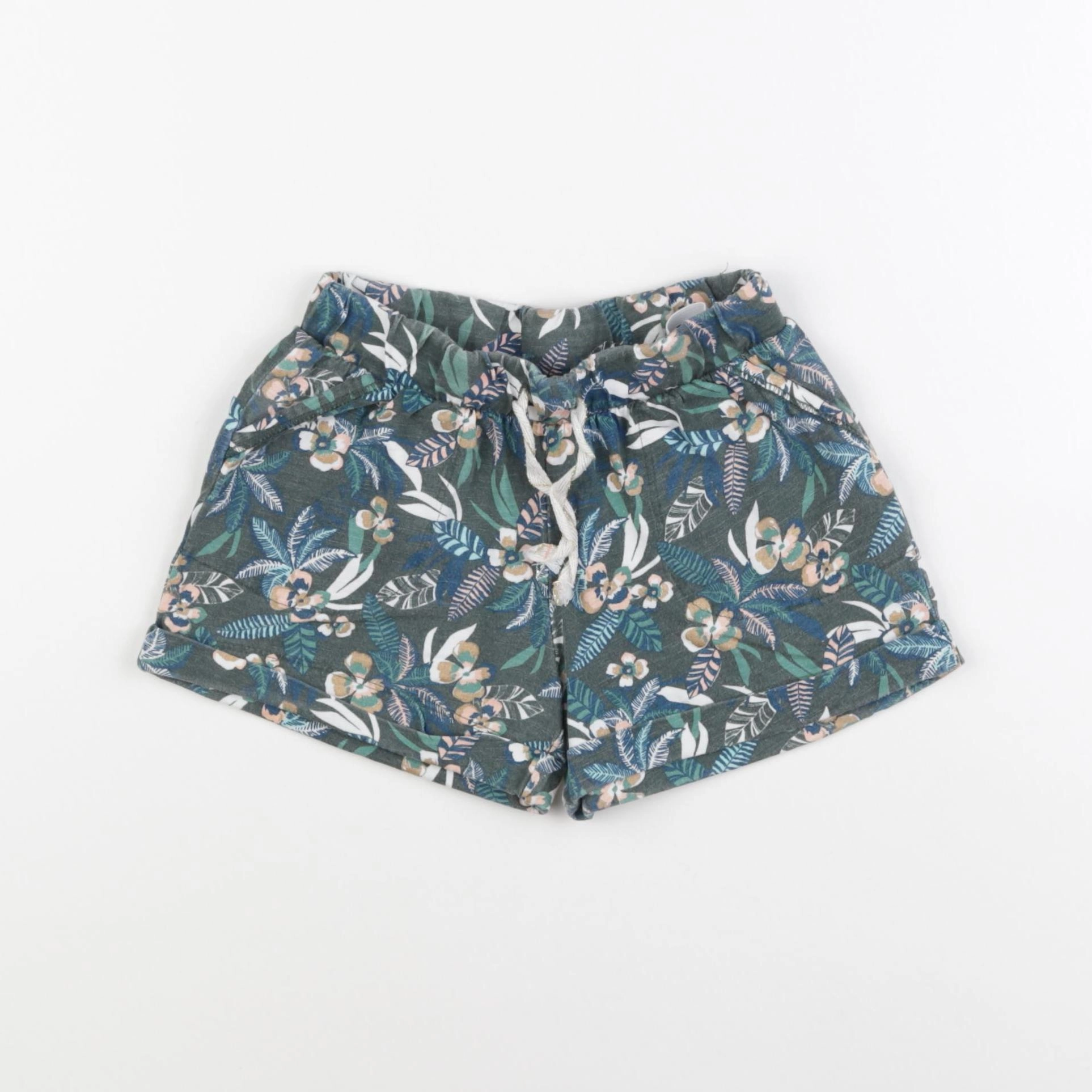 Vertbaudet - short vert - 8 ans