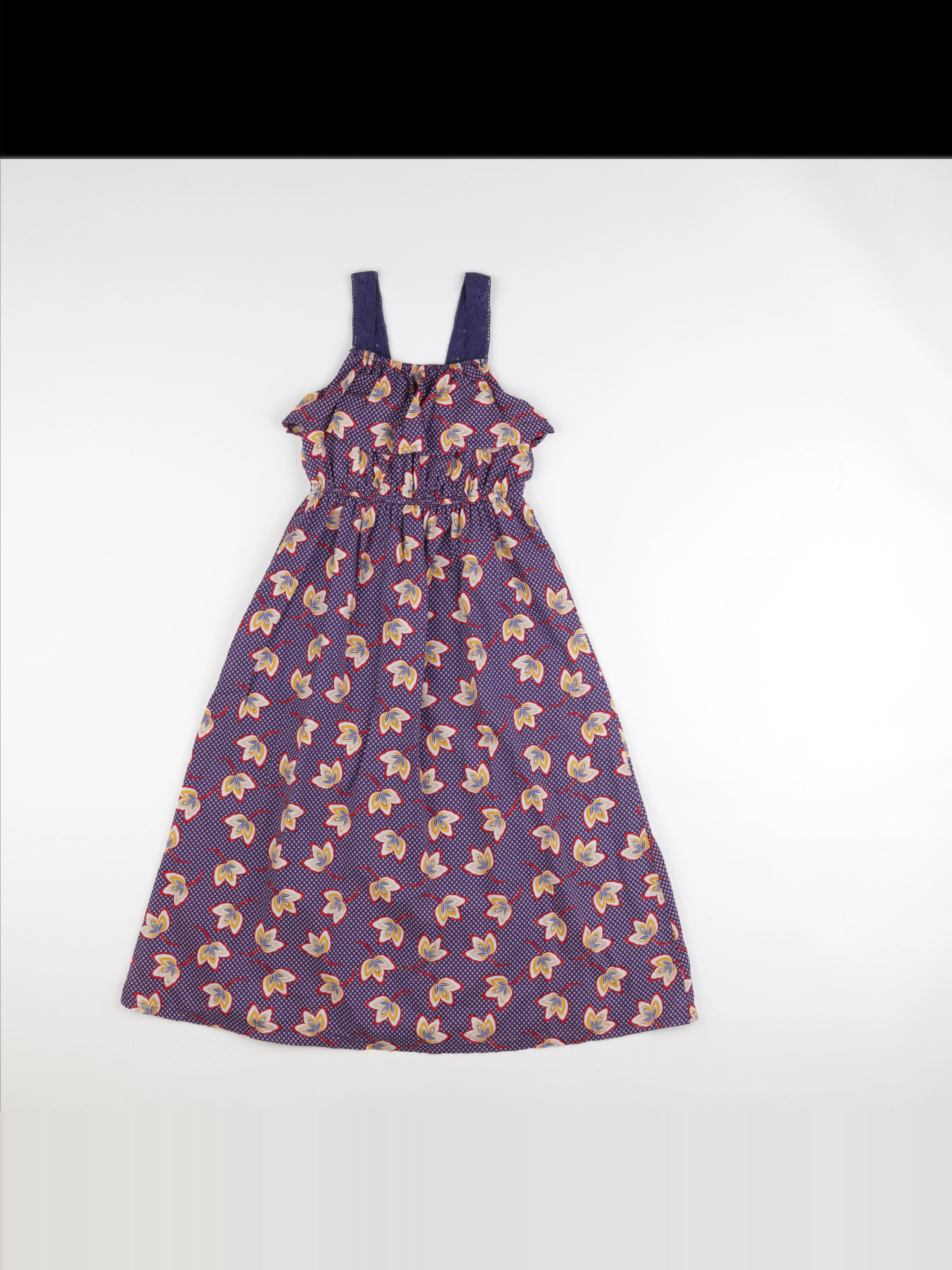 Vertbaudet - robe violet - 6 ans