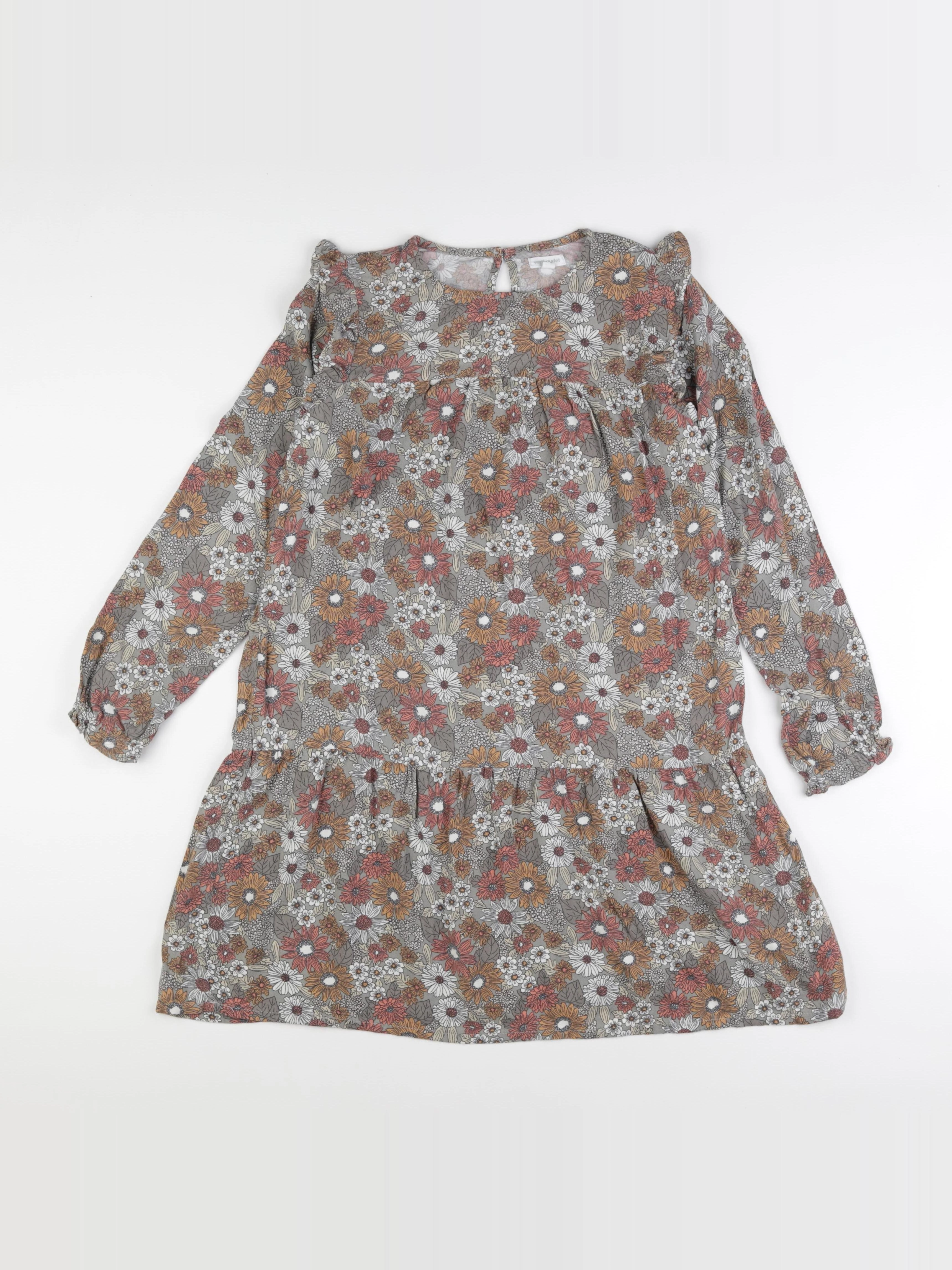 Vertbaudet - robe marron - 12 ans