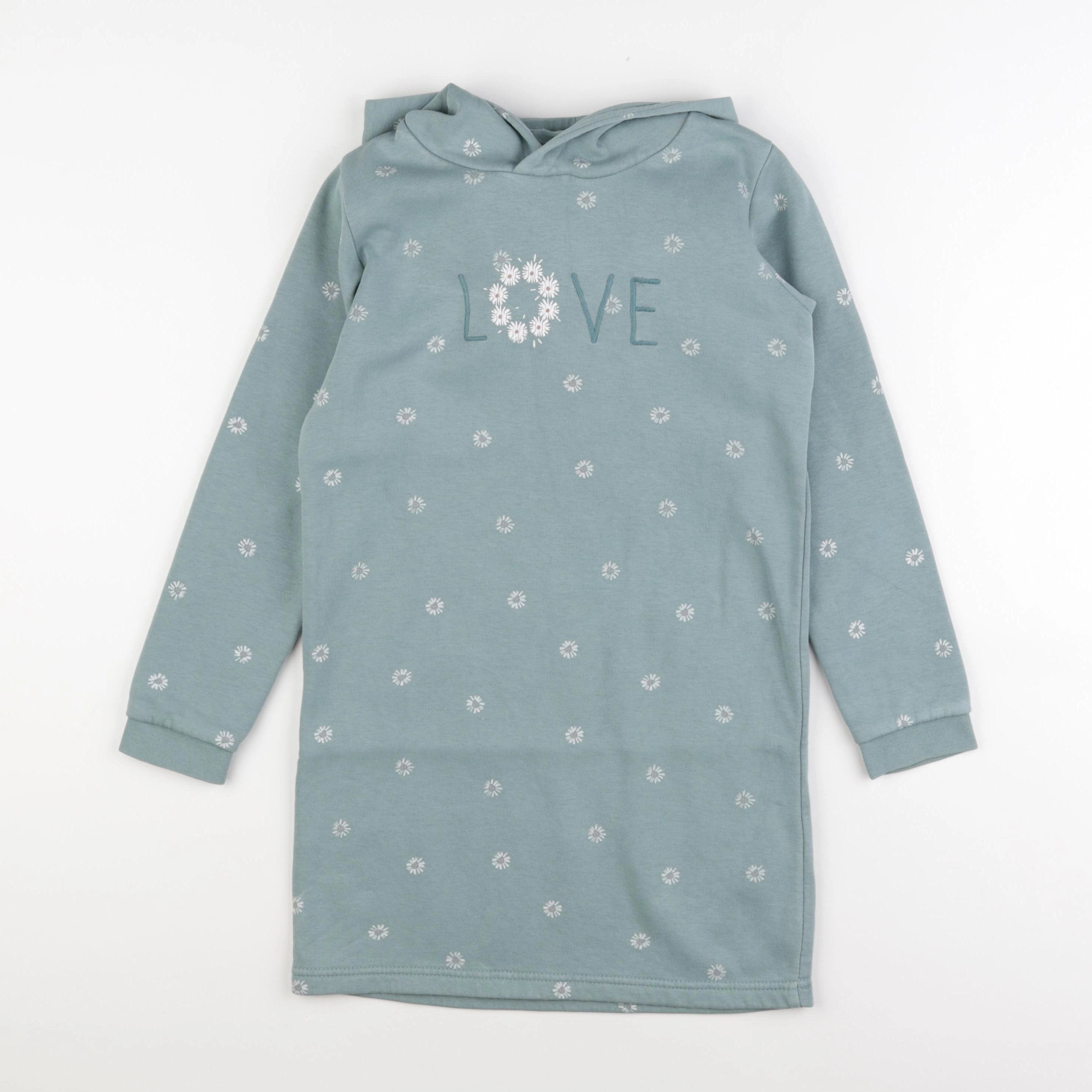 Vertbaudet - robe vert - 9 ans