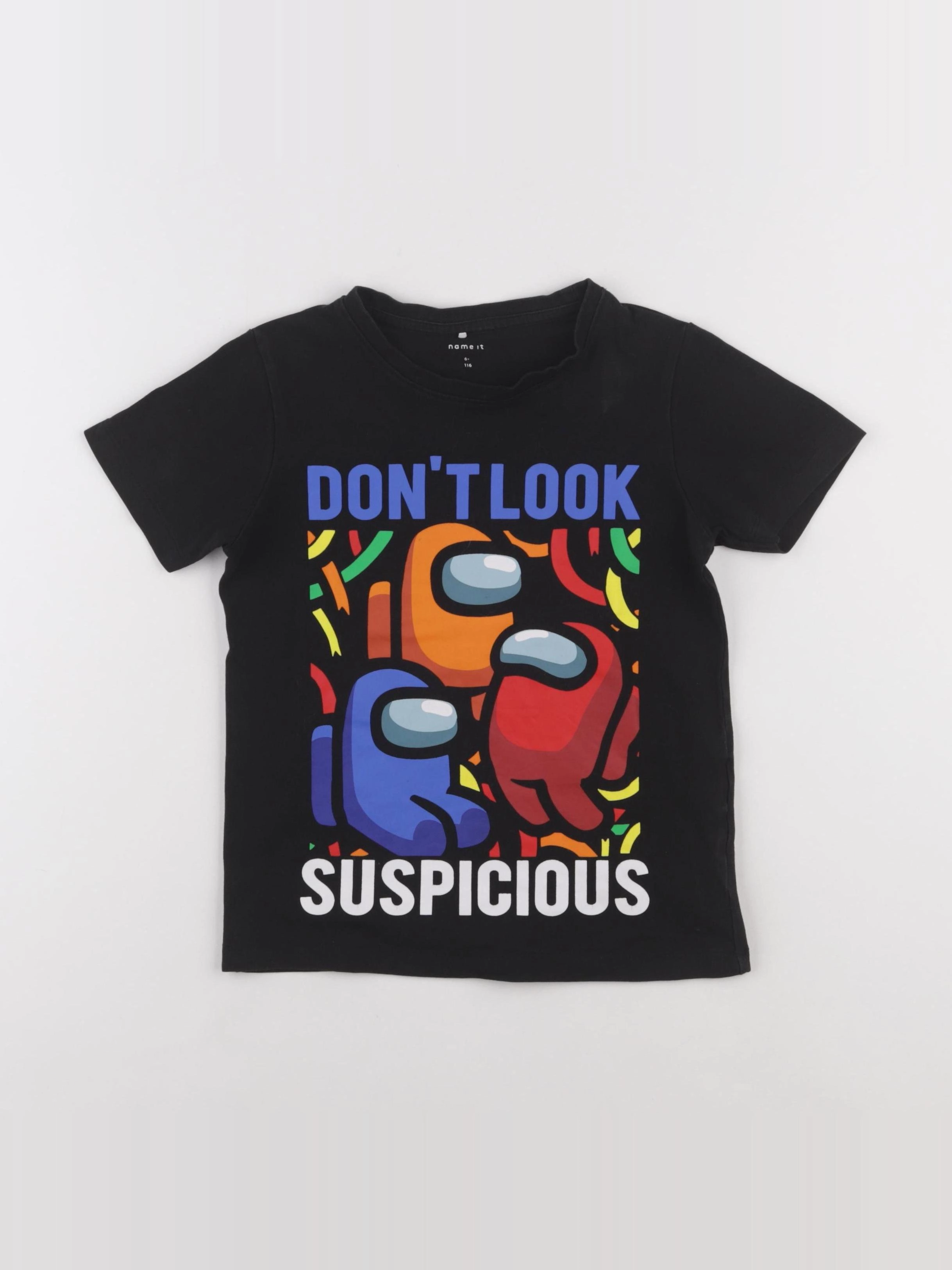 Name it - tee-shirt noir - 6 ans