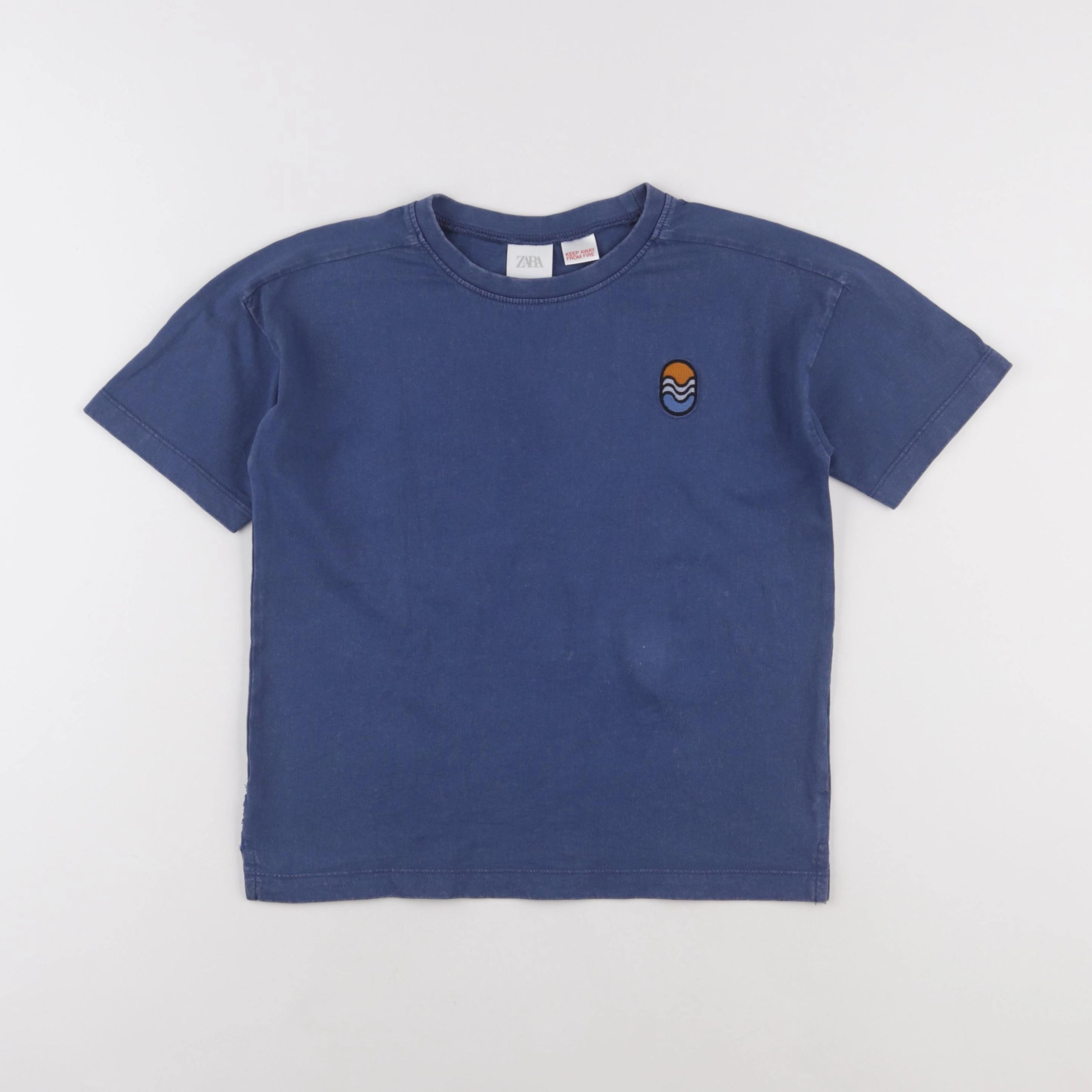 Zara - tee-shirt bleu - 6 ans