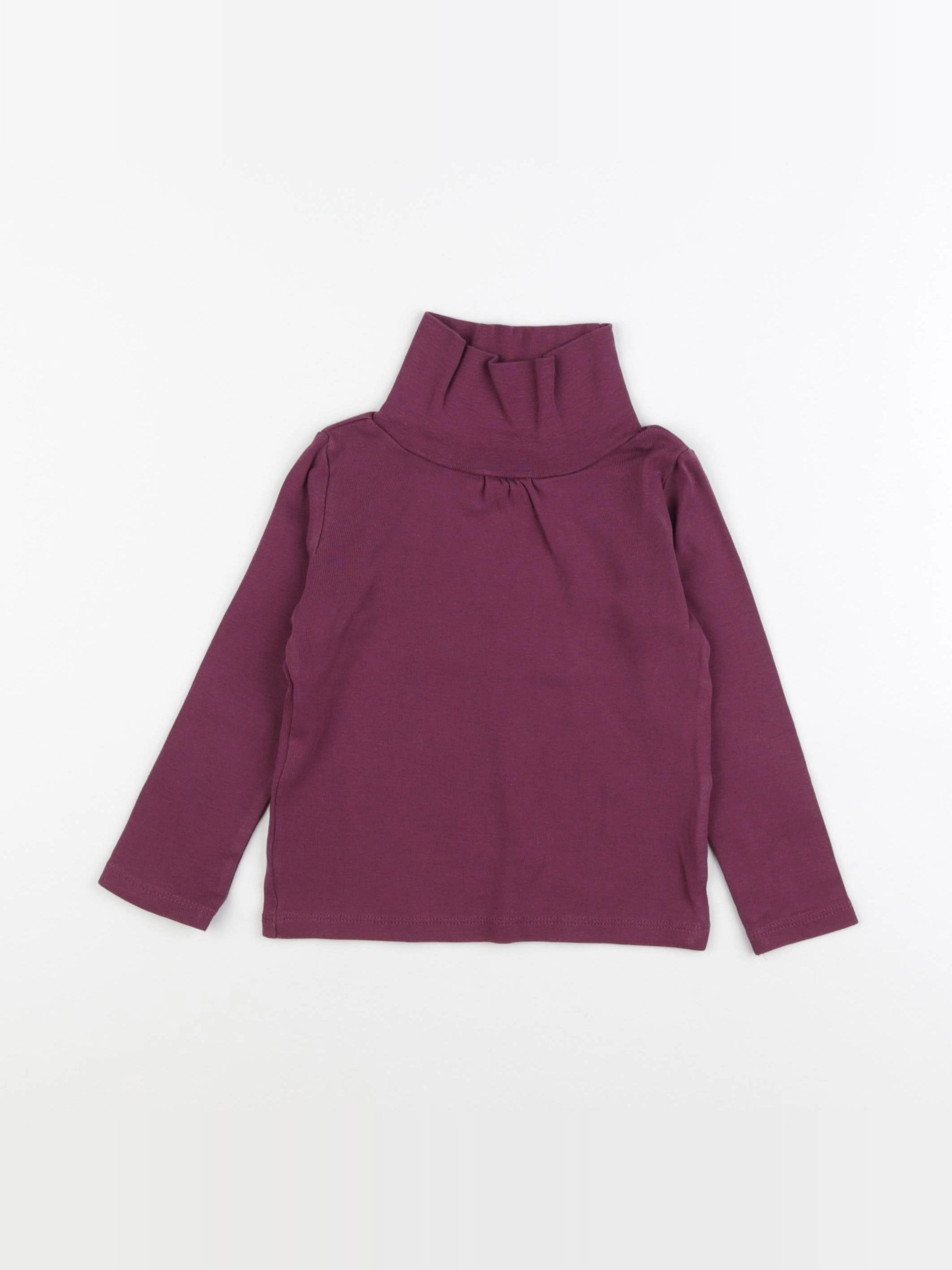 Vertbaudet - sous-pull rouge - 3 ans
