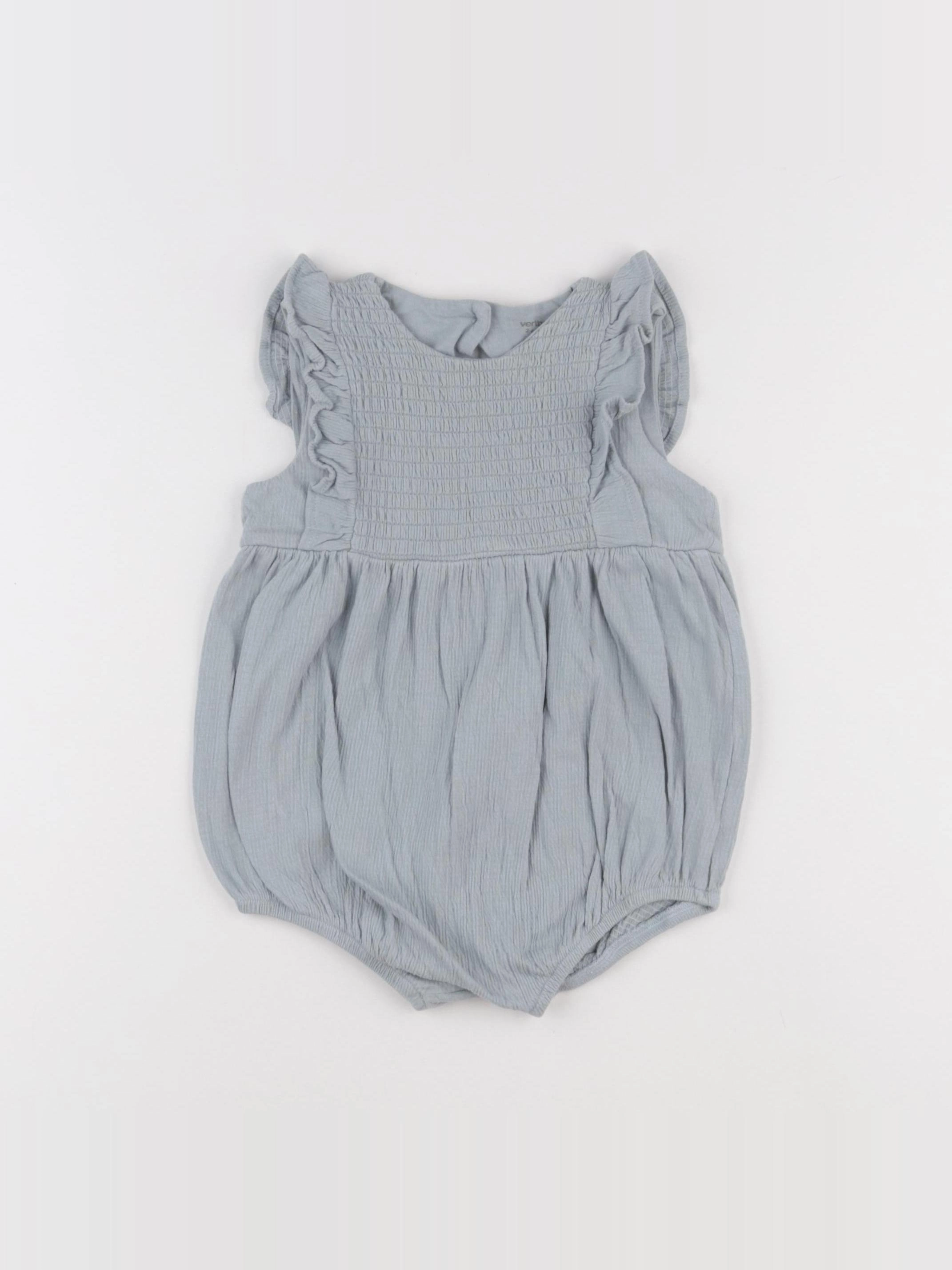 Vertbaudet - combinaison vert - 2 ans