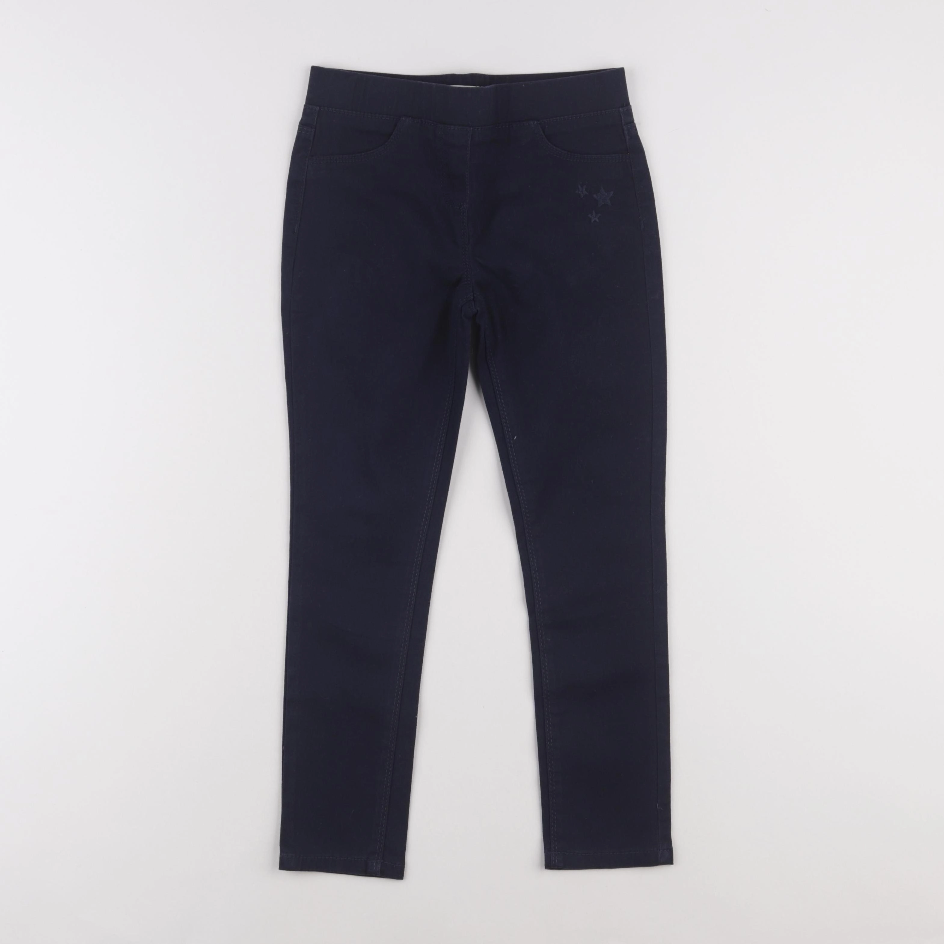 Vertbaudet - jegging bleu - 7 ans