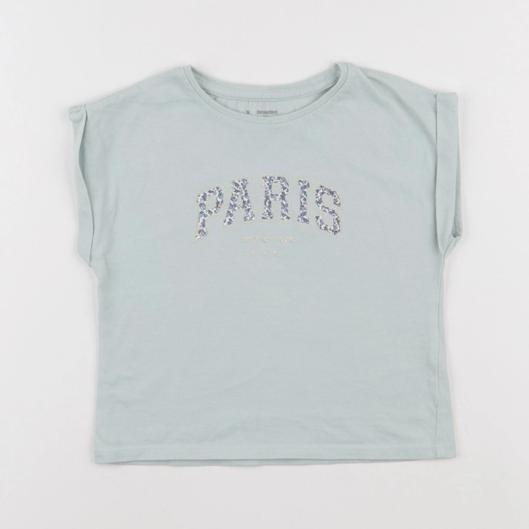 Vertbaudet - tee-shirt bleu - 3 ans