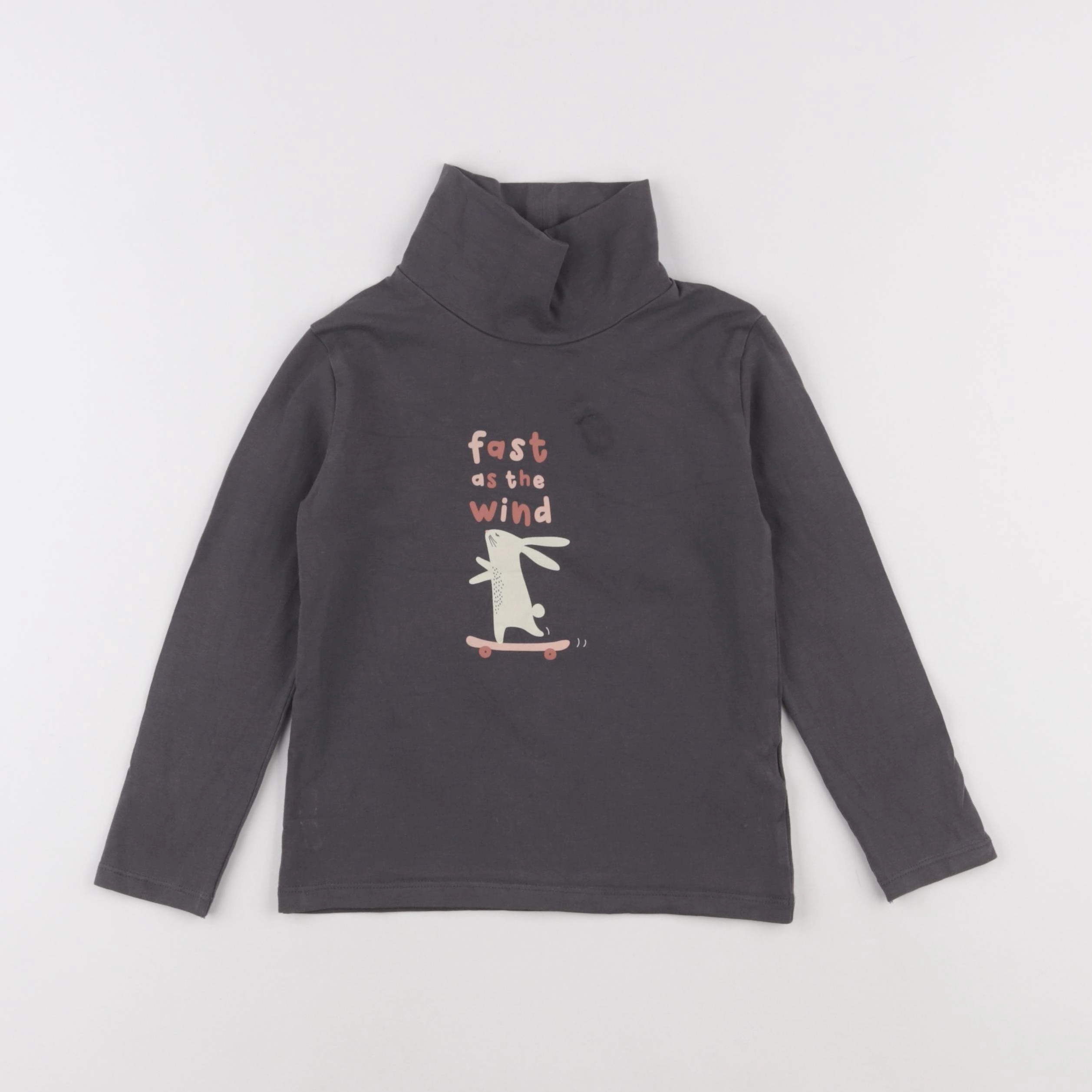 Vertbaudet - sous-pull gris - 5 ans