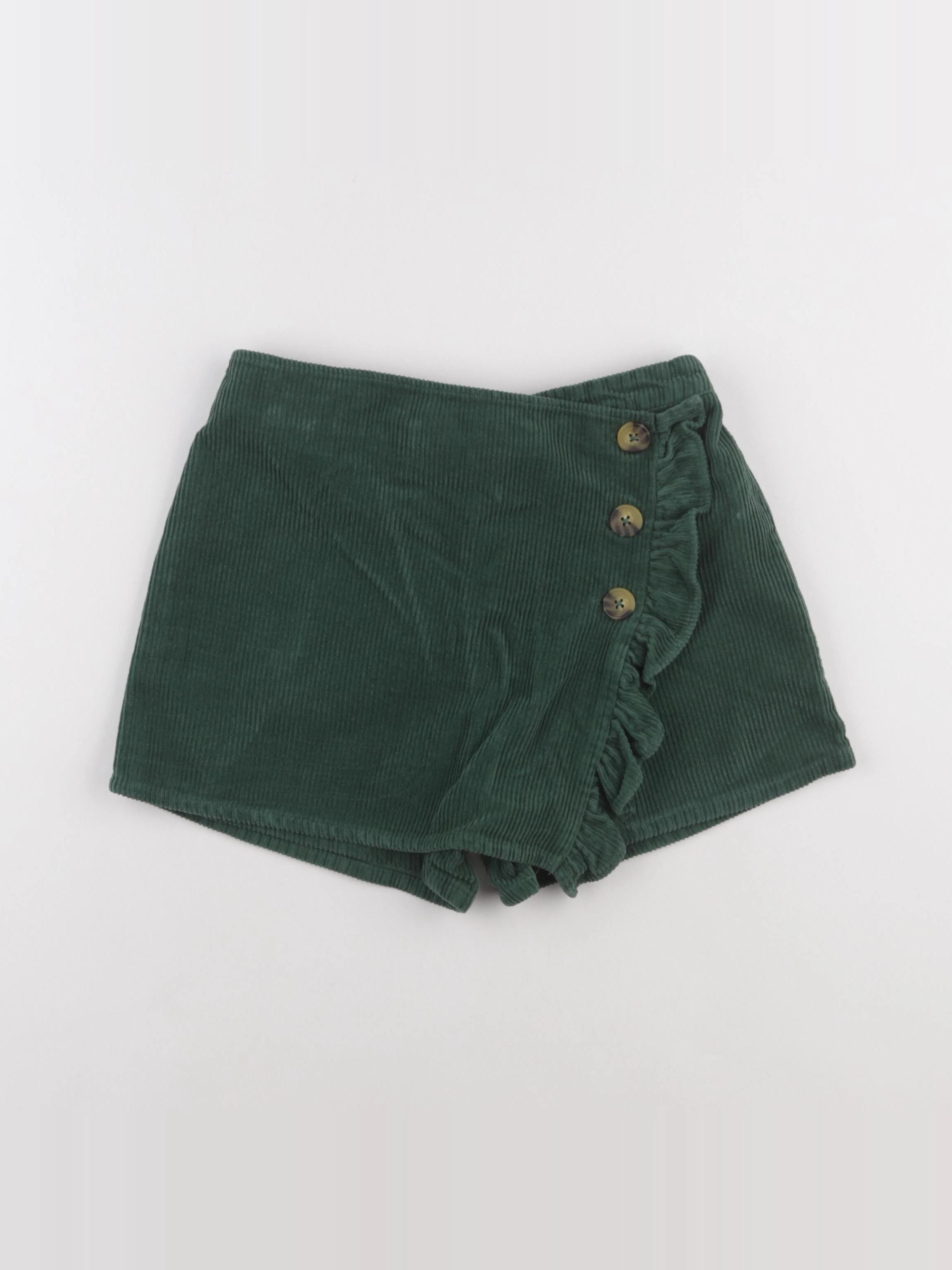Vertbaudet - jupe short vert - 10 ans