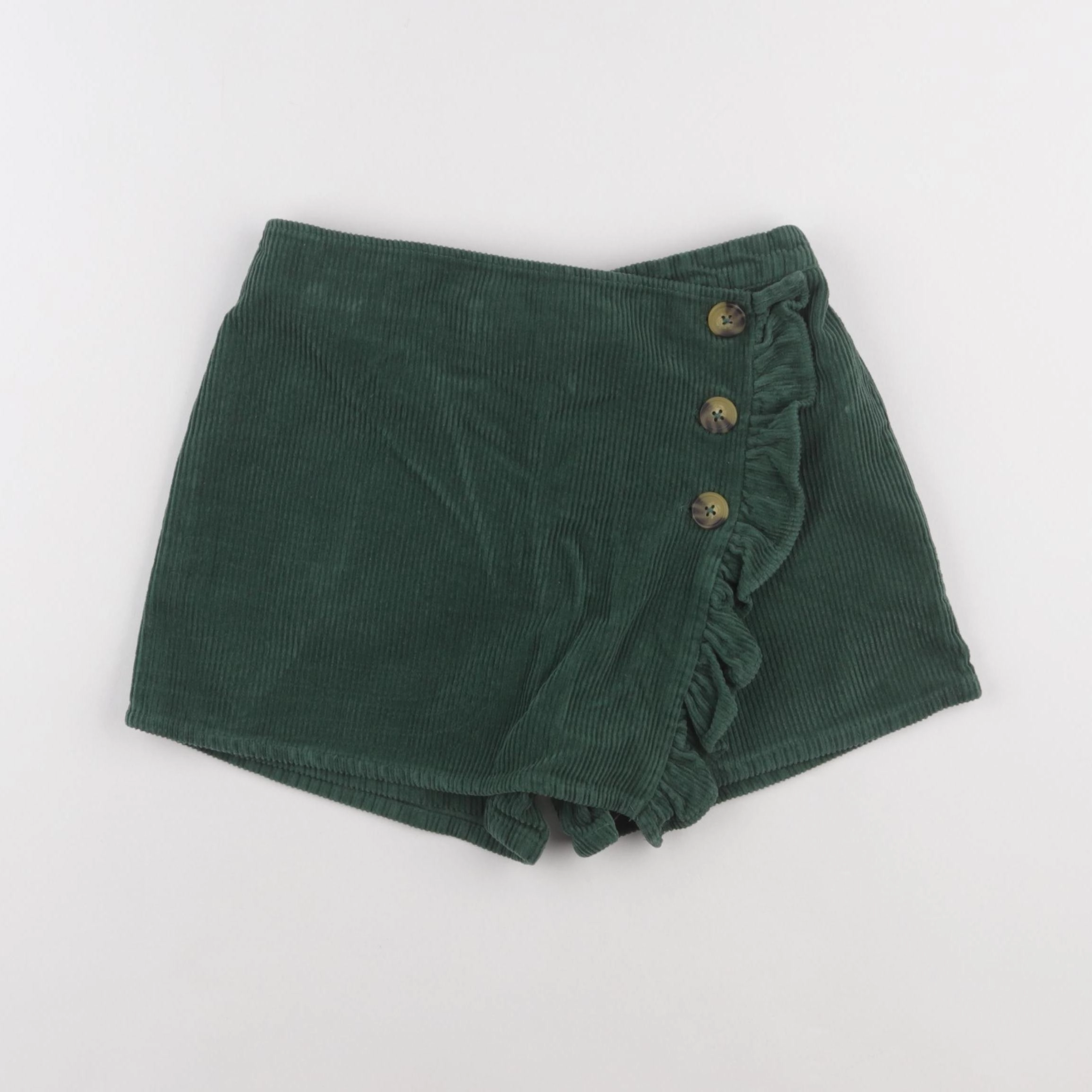 Vertbaudet - jupe short vert - 10 ans