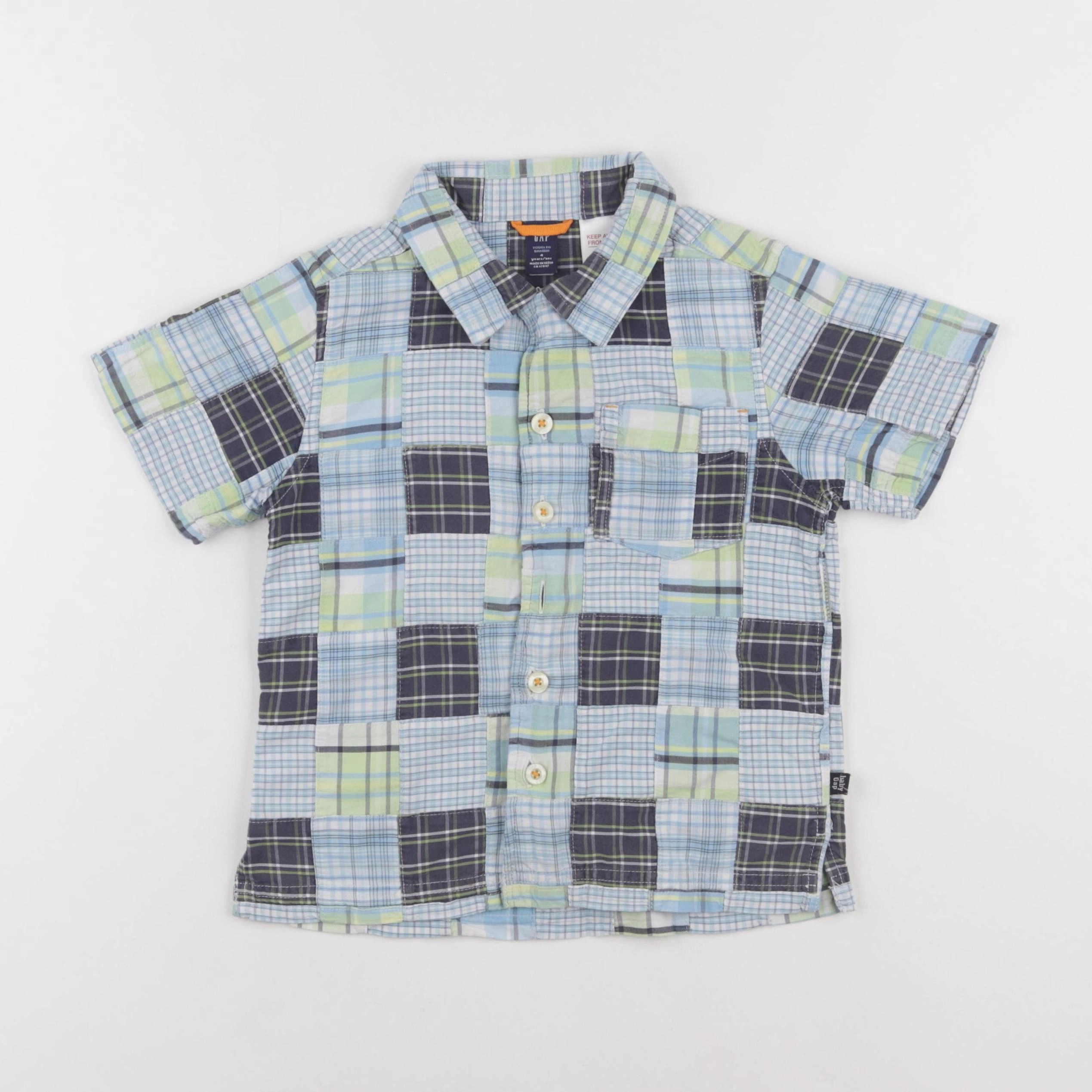 GAP - chemise multicolore - 4 ans