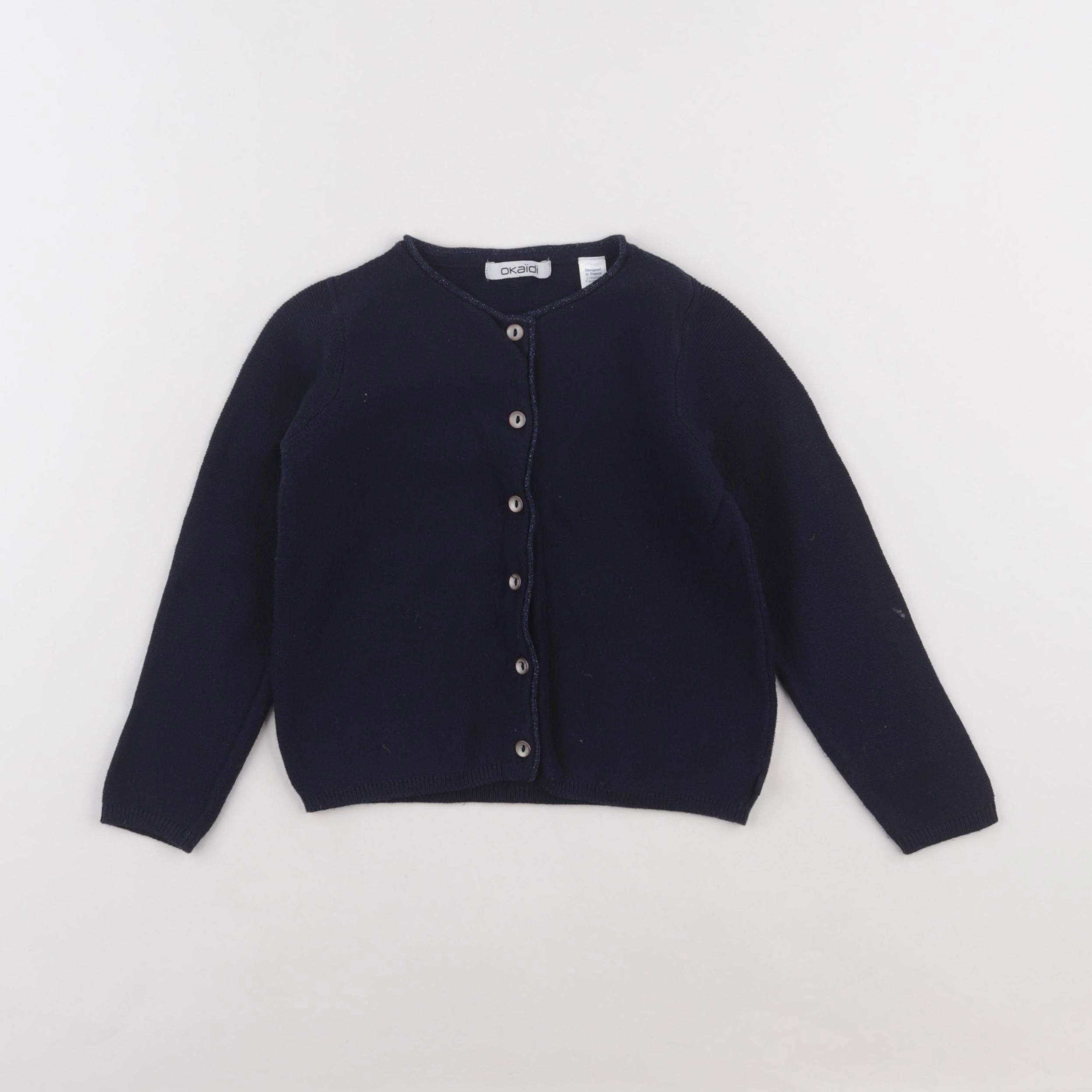 Okaidi - gilet bleu - 3 ans