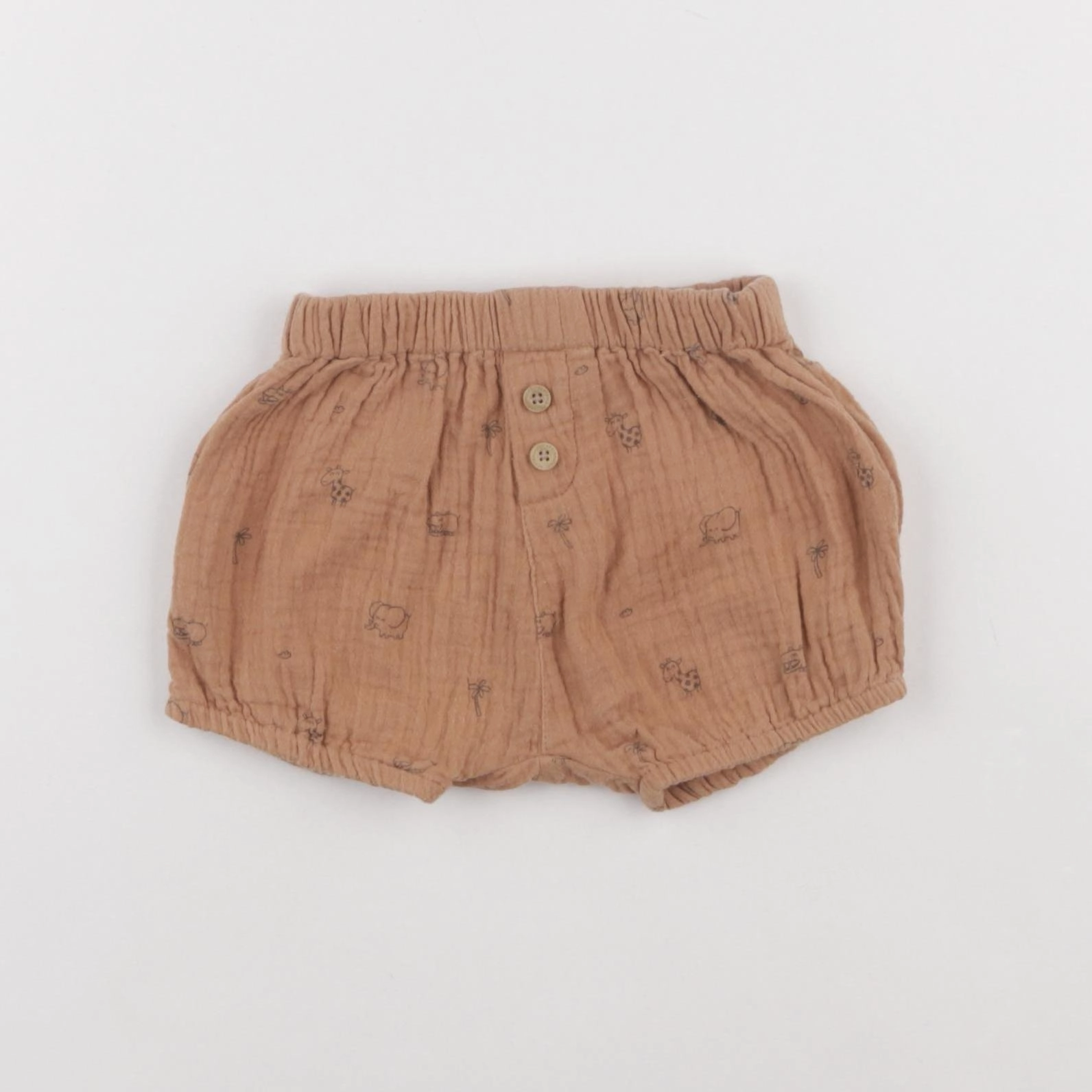 Vertbaudet - bloomer marron - 3 mois