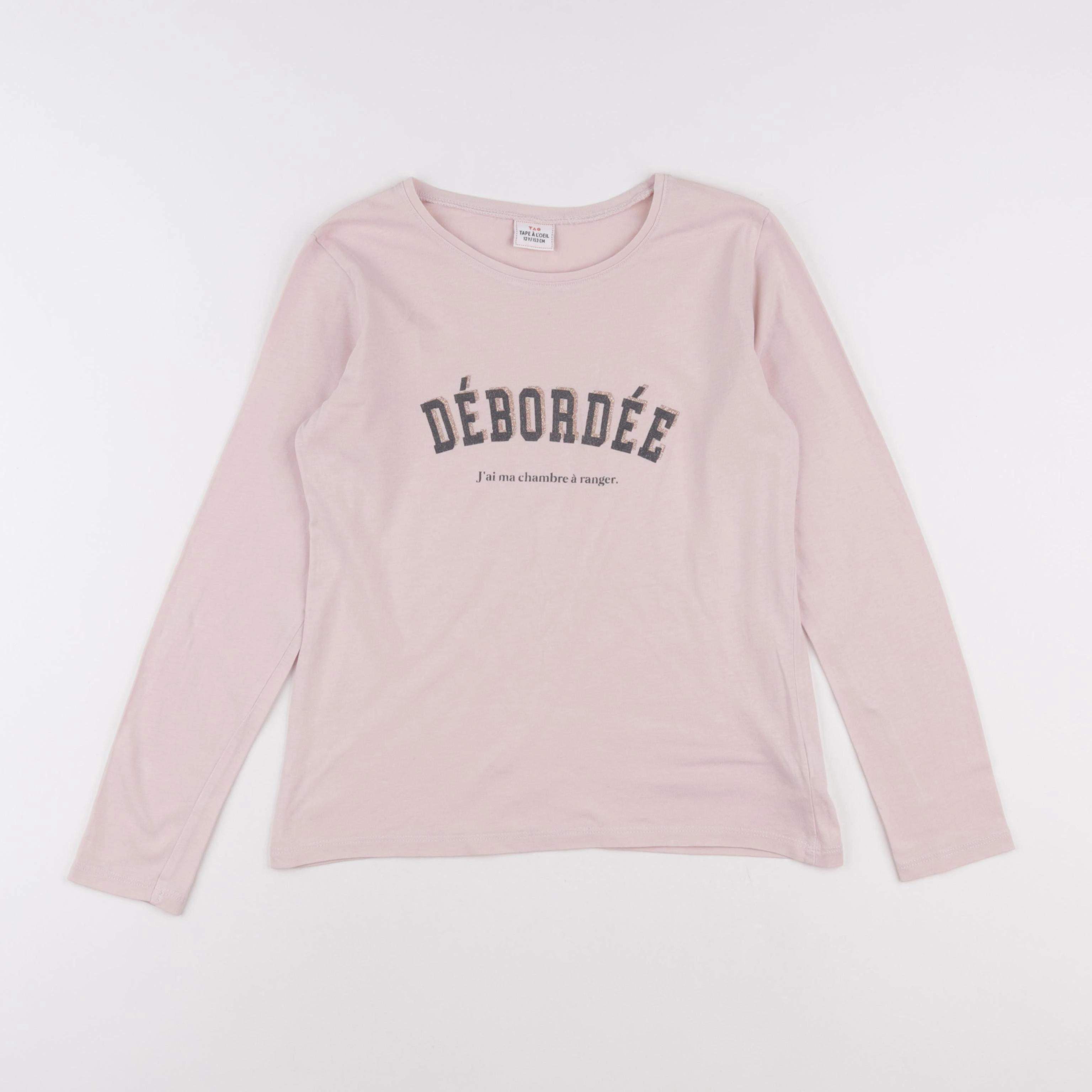 Tape à l'oeil - tee-shirt rose - 12 ans