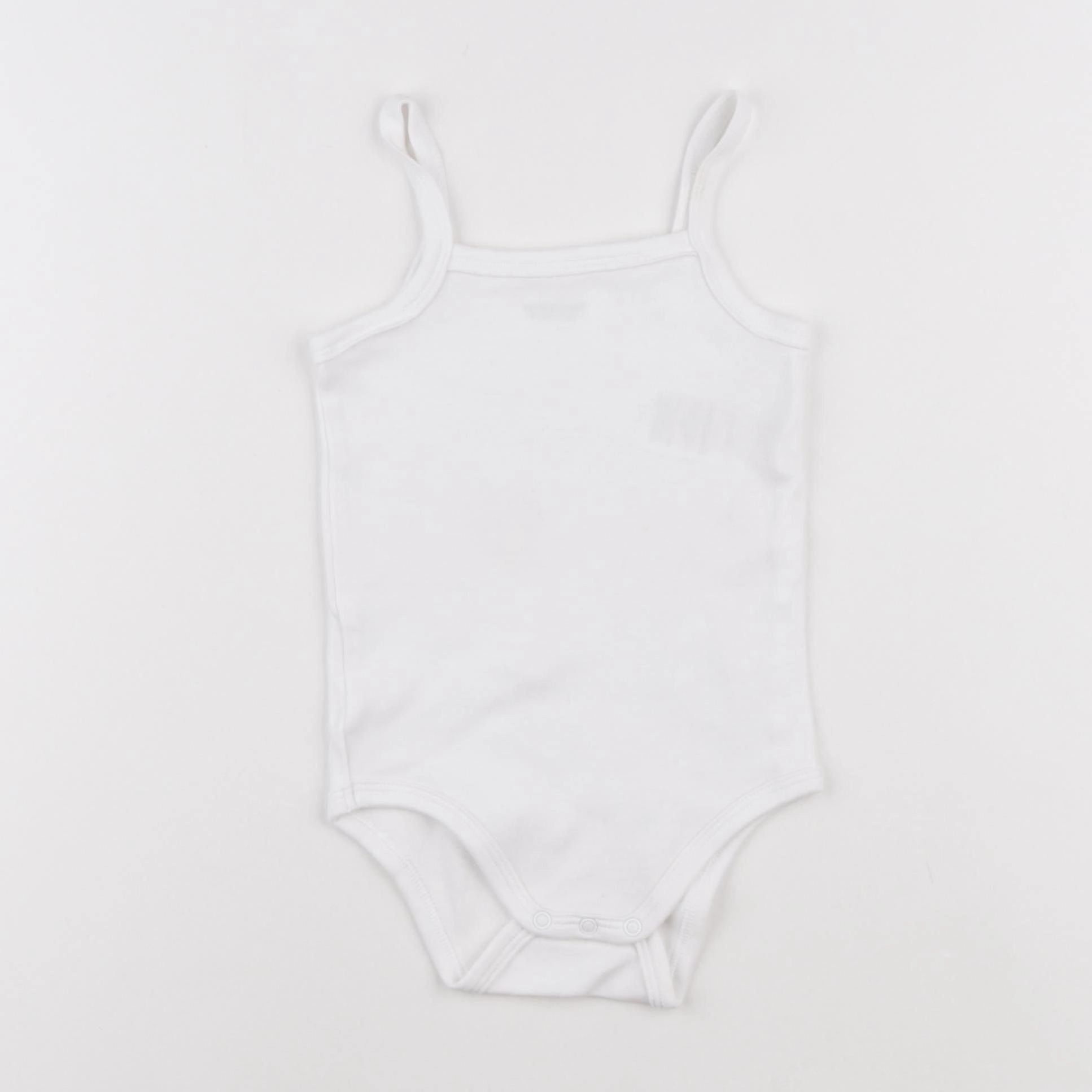 Vertbaudet - body blanc - 18 mois