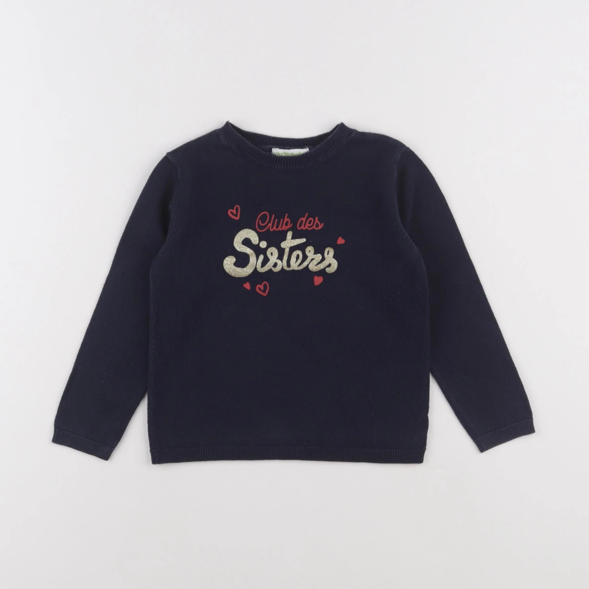 Vertbaudet - pull bleu - 3 ans