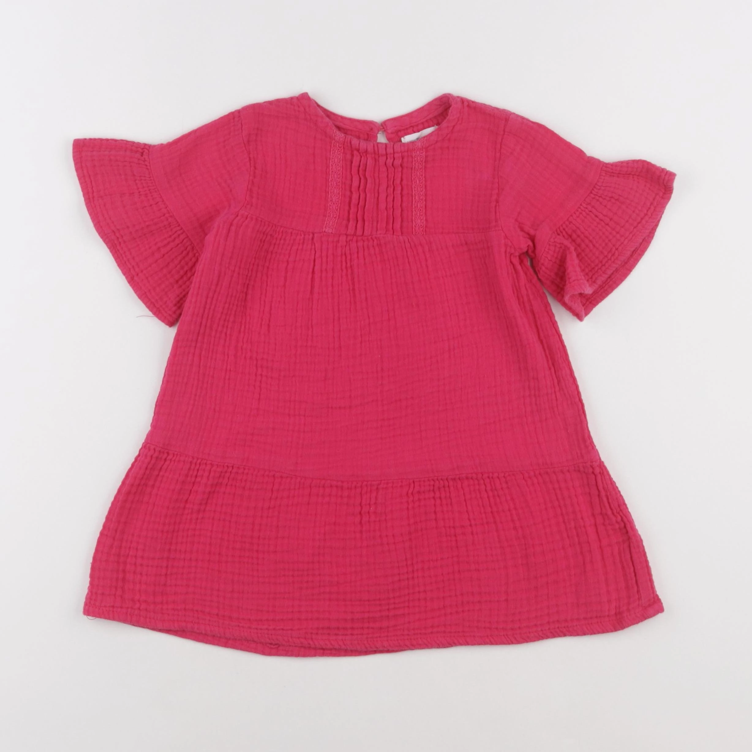 Vertbaudet - robe rose - 3 ans