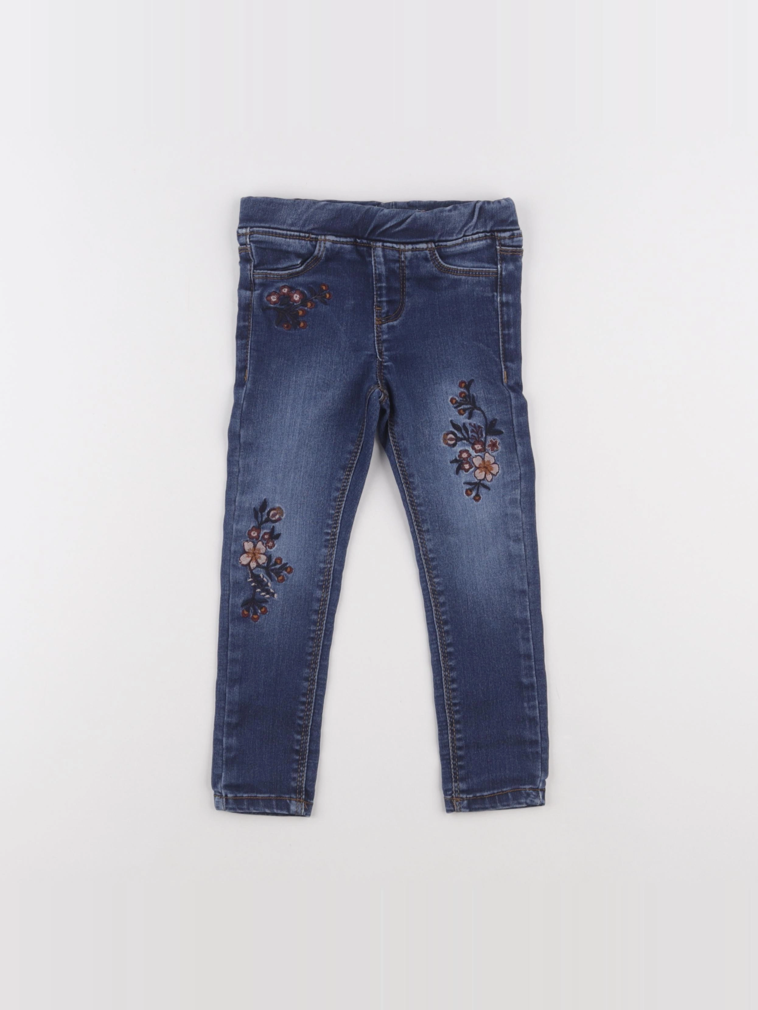 Vertbaudet - jegging bleu - 3 ans