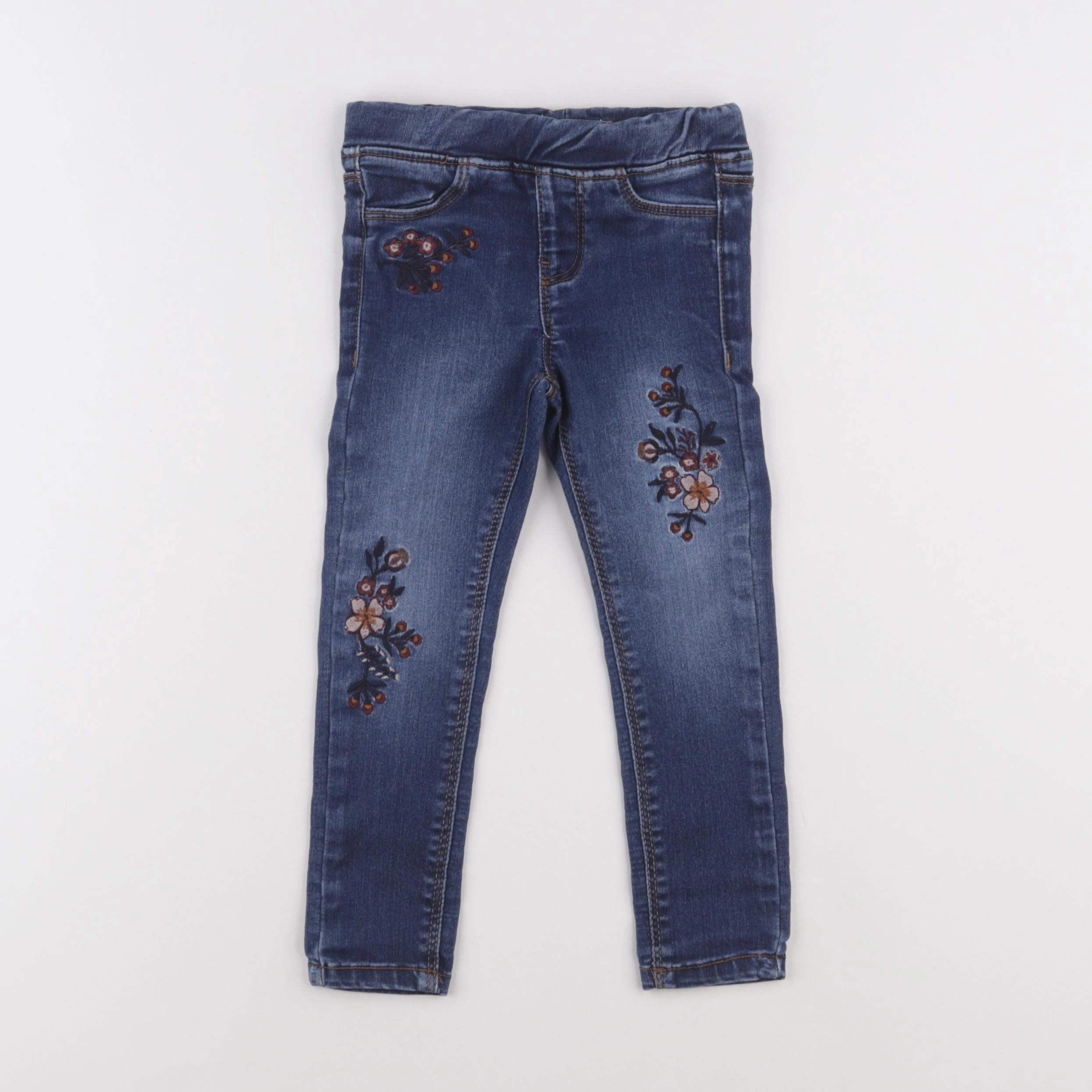 Vertbaudet - jegging bleu - 3 ans
