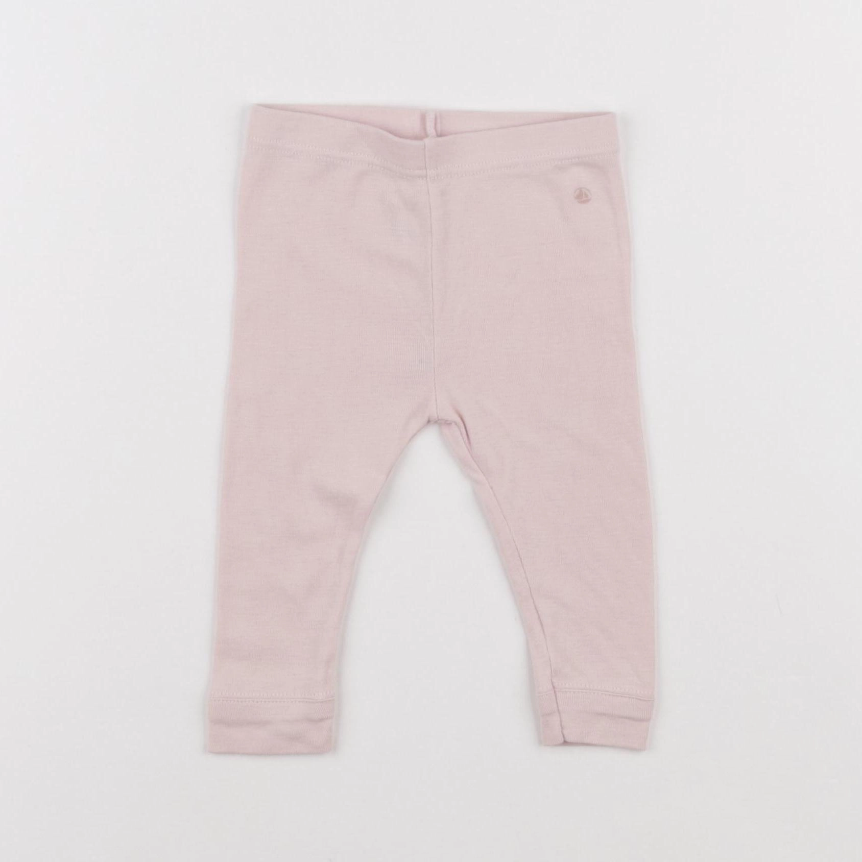 Petit Bateau - legging rose - 6 mois