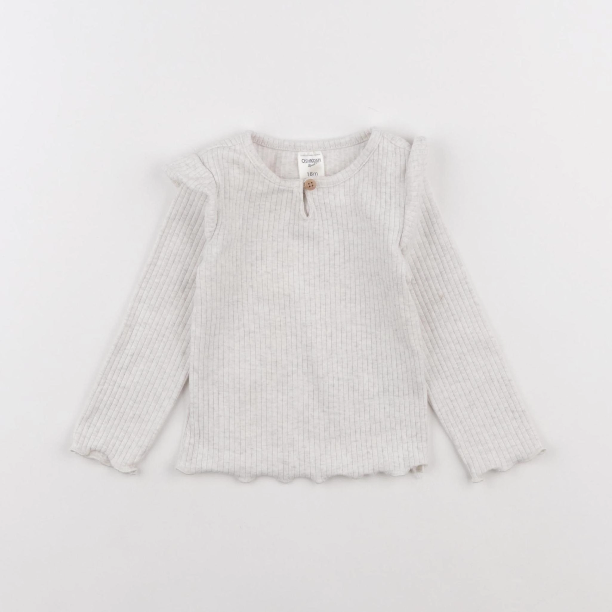 Oshkosh - tee-shirt gris - 18 mois