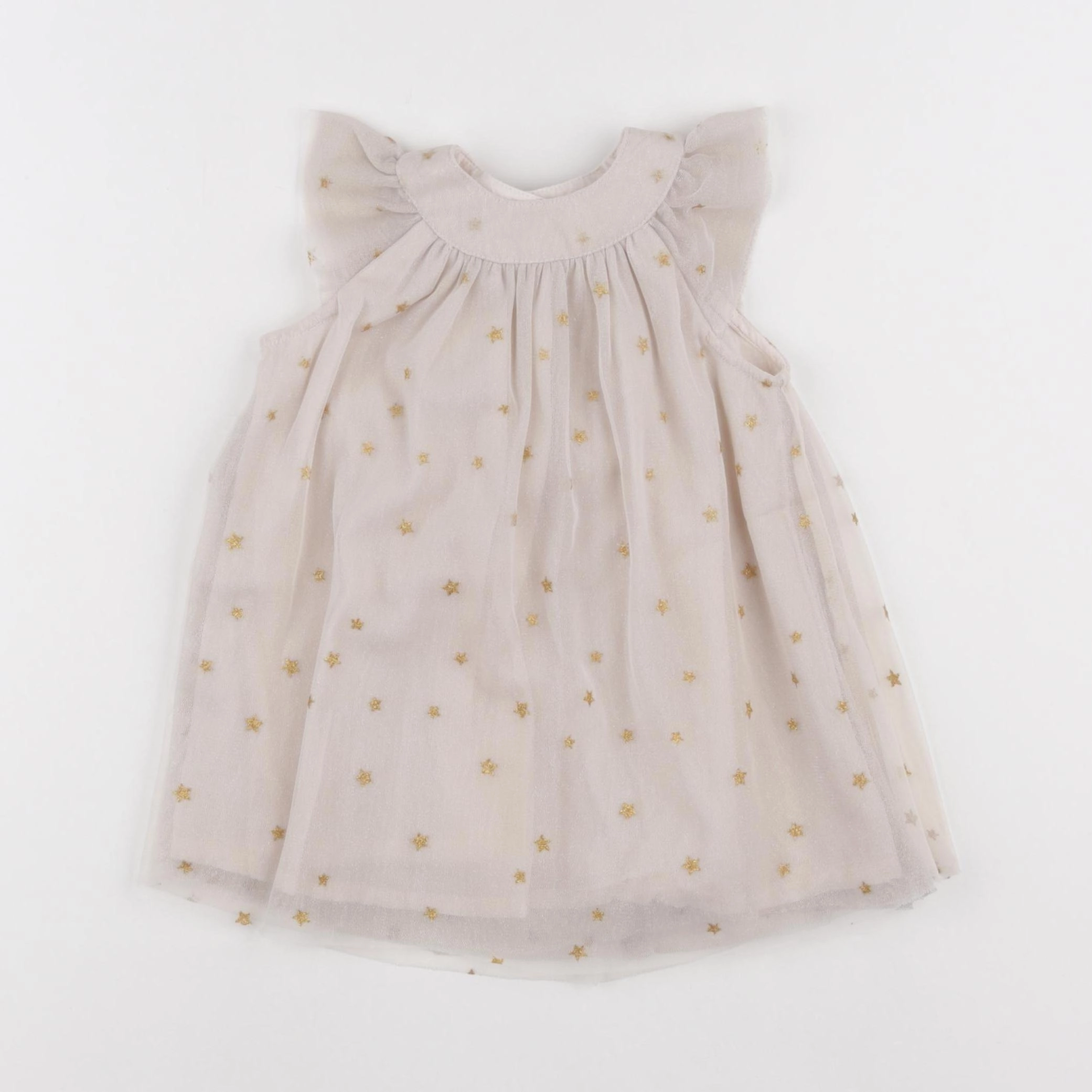 Boutchou - robe rose, or - 6 mois