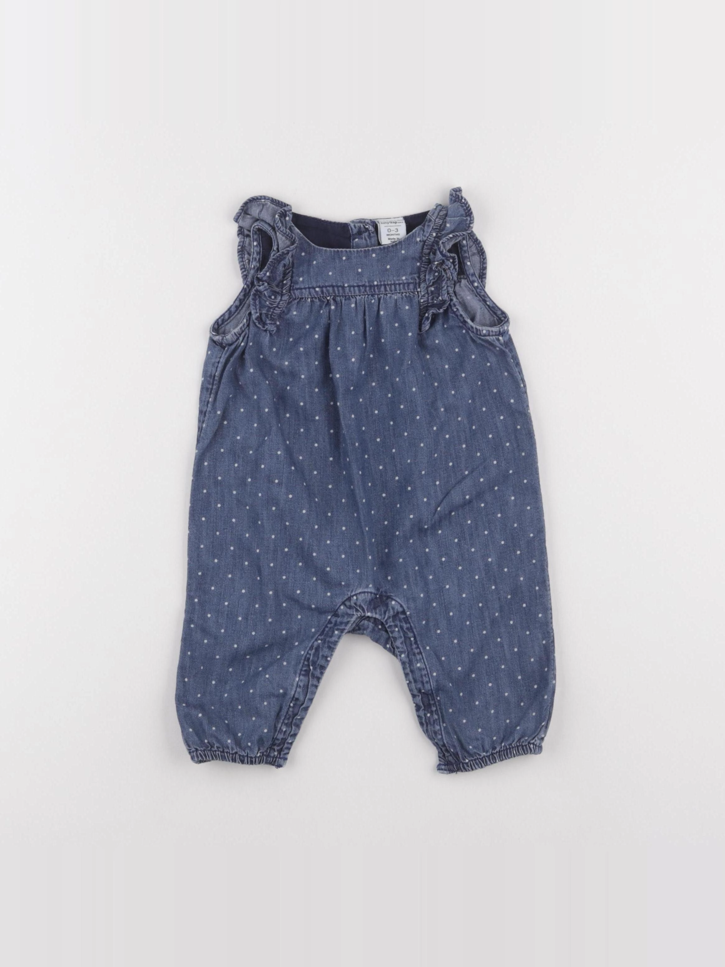 GAP - combinaison bleu - 0/3 mois