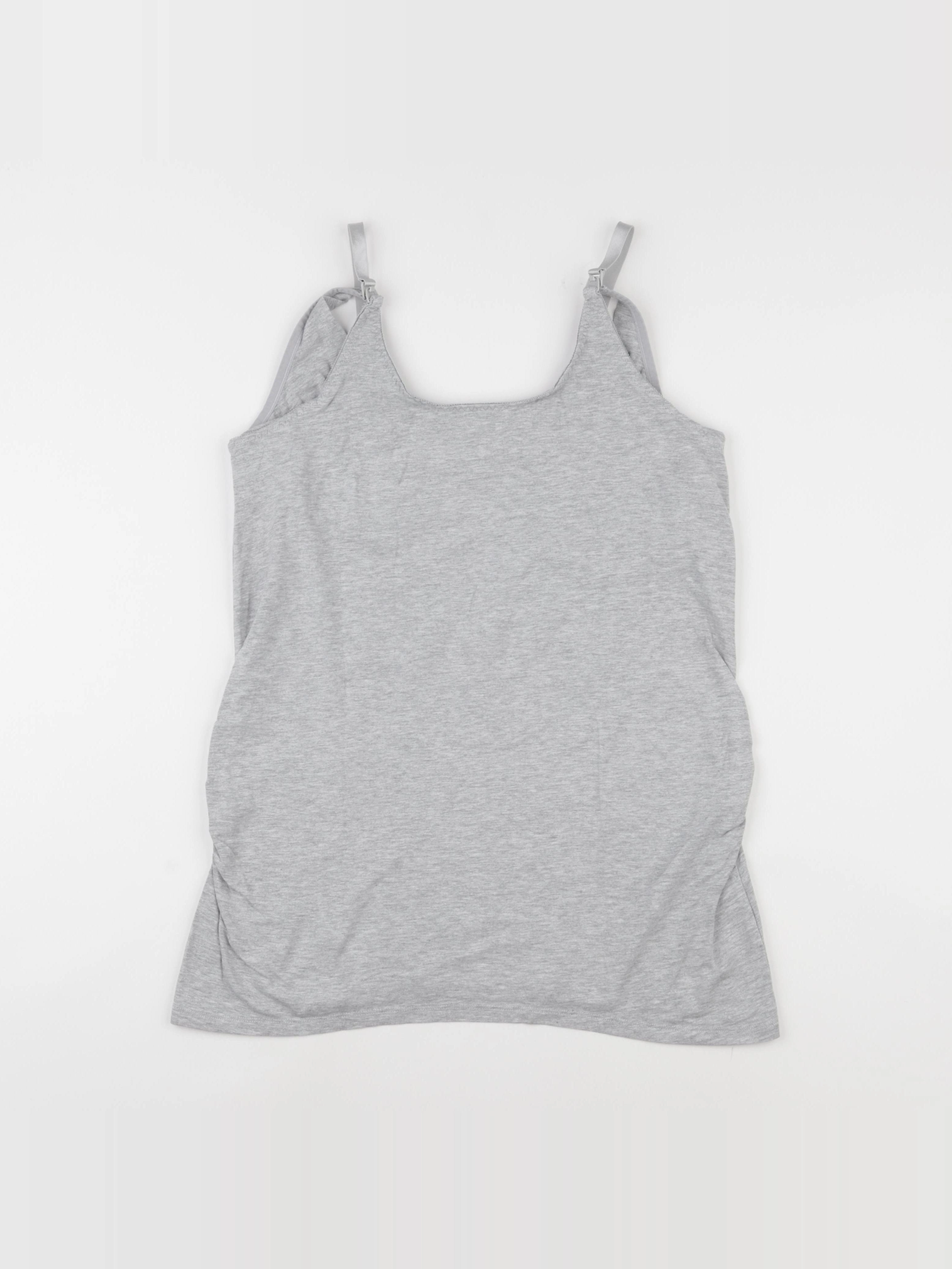 Vertbaudet - débardeur allaitement gris - 38 à 40